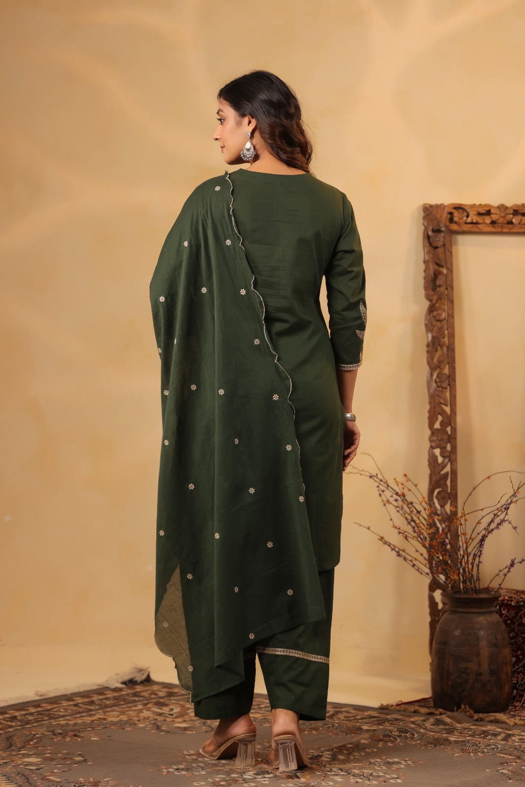 Cotton farshi salwar suit