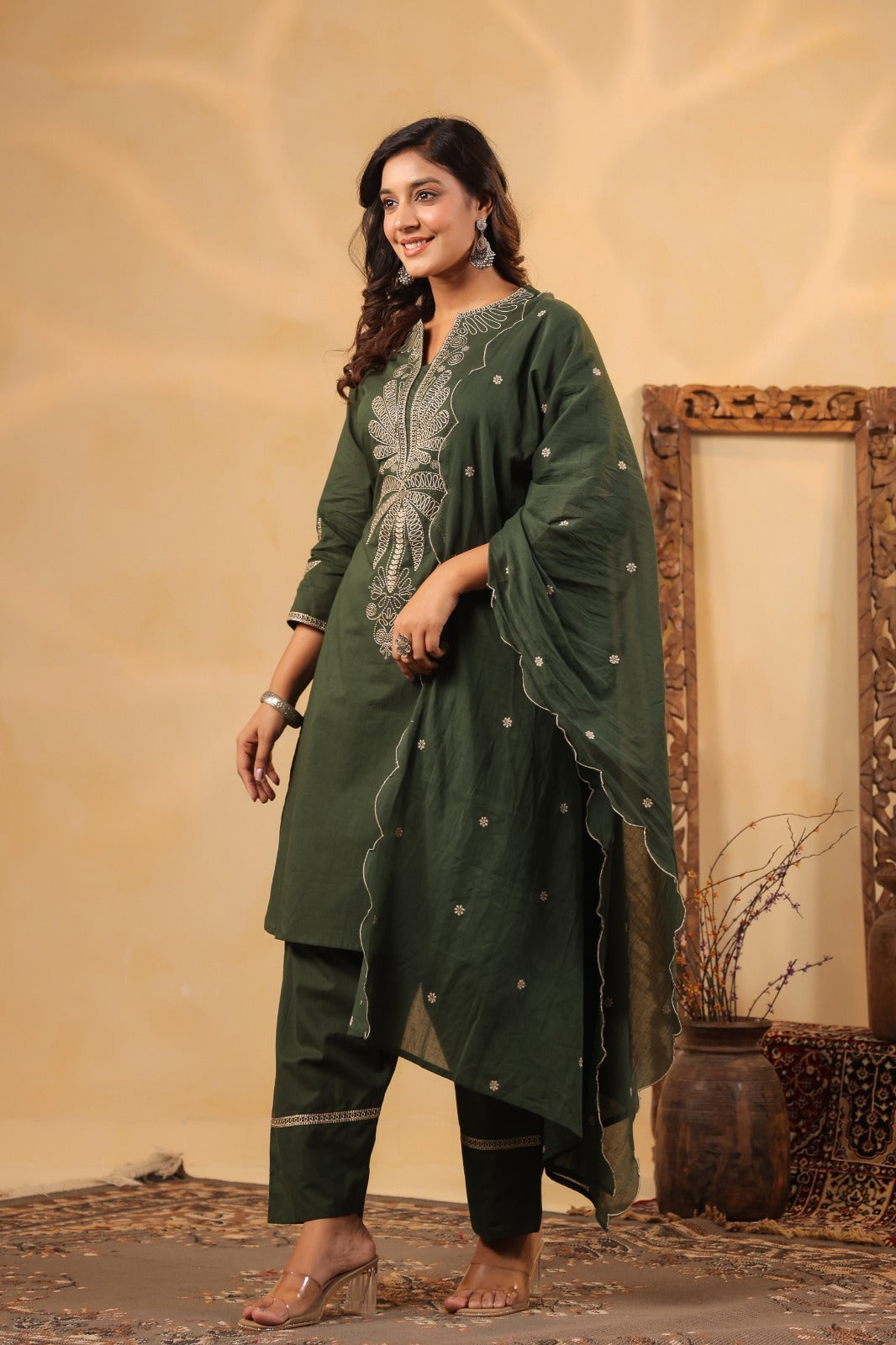 Cotton farshi salwar suit