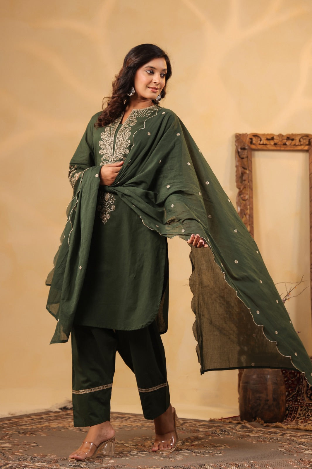 Cotton farshi salwar suit
