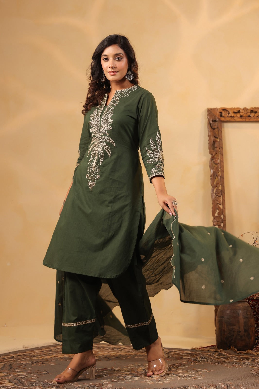 Cotton farshi salwar suit