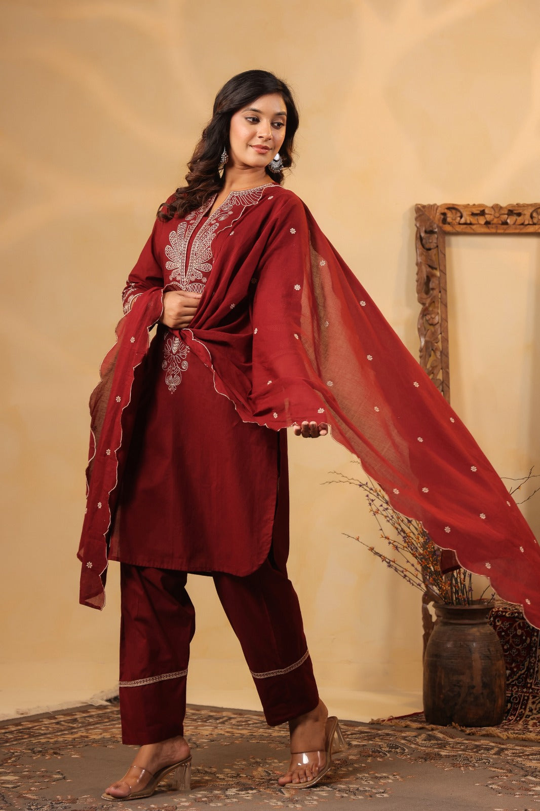 Cotton farshi salwar suit