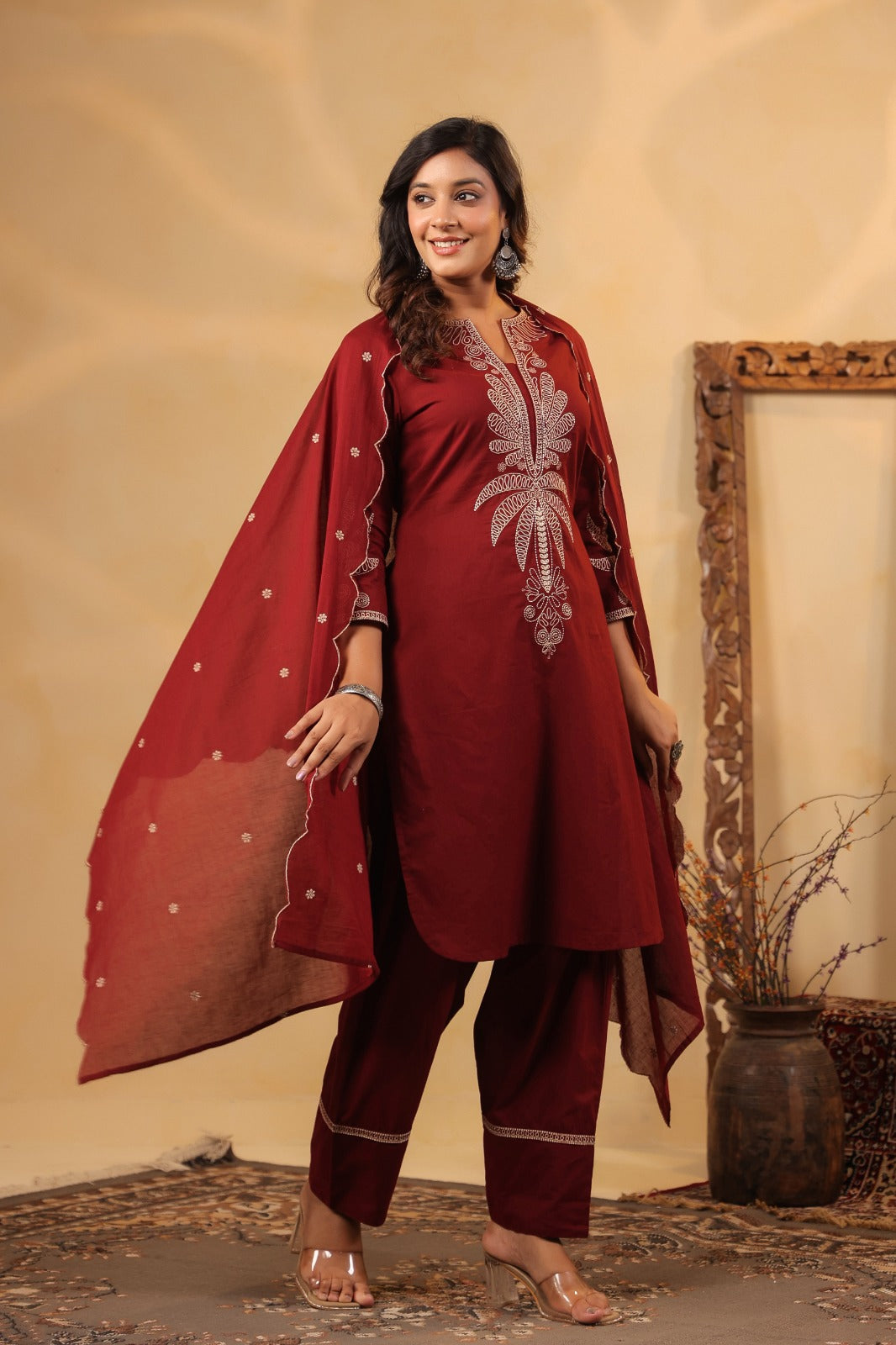 Cotton farshi salwar suit