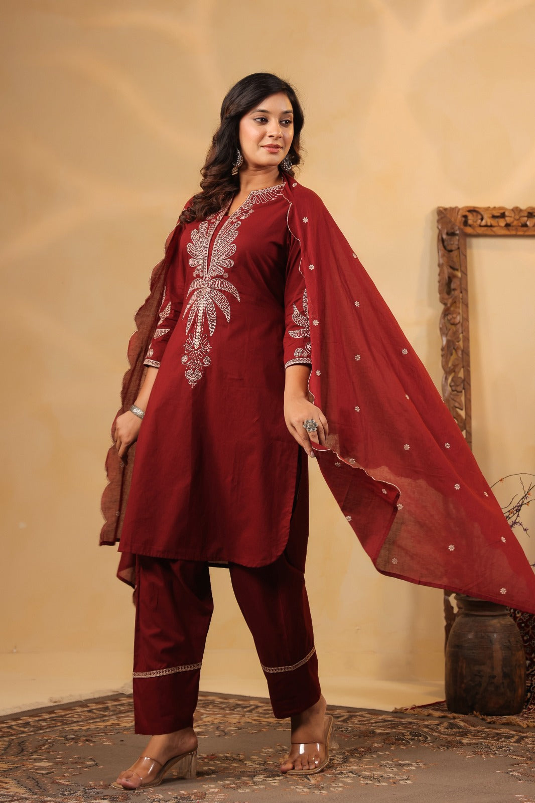 Cotton farshi salwar suit