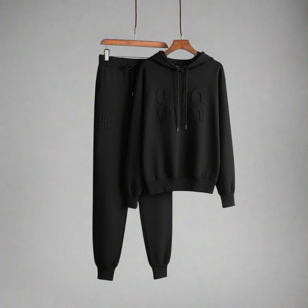 Hoodie cord set ( woolen )