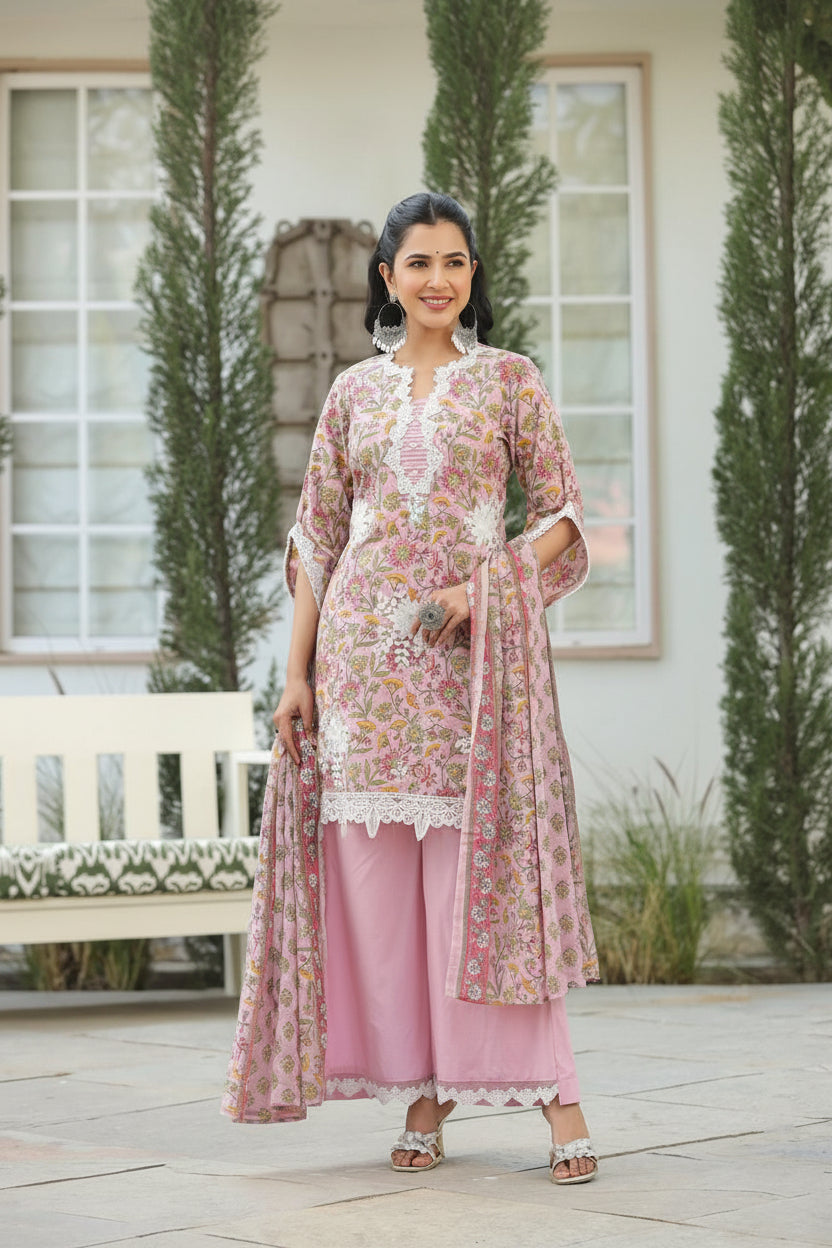 Pure cotton designer suit ( tls 12567 )