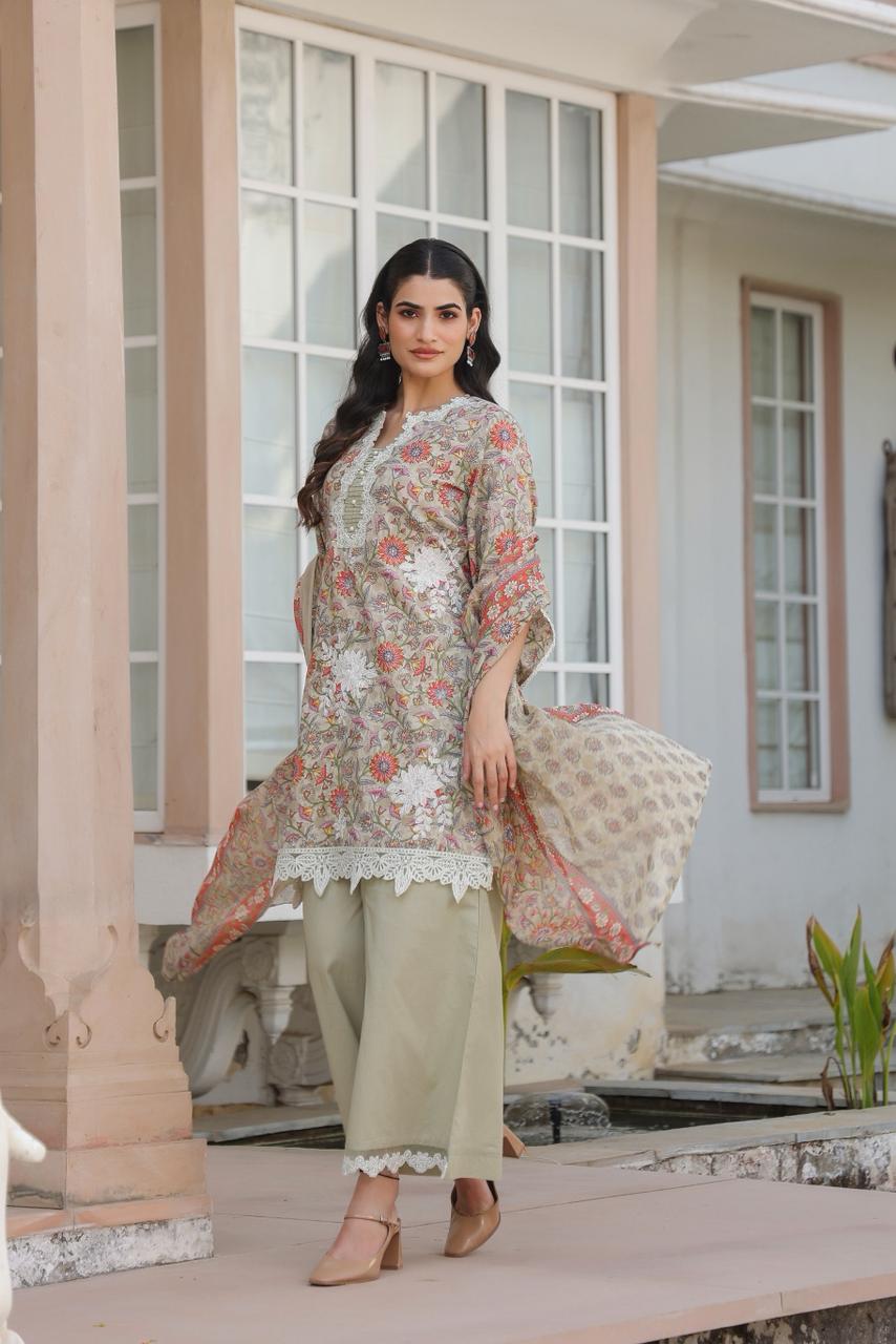 Pure cotton designer suit ( tls 12567 )