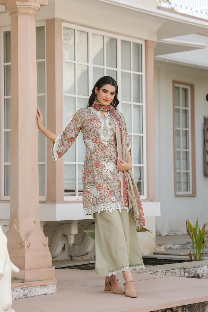 Pure cotton designer suit ( tls 12567 )