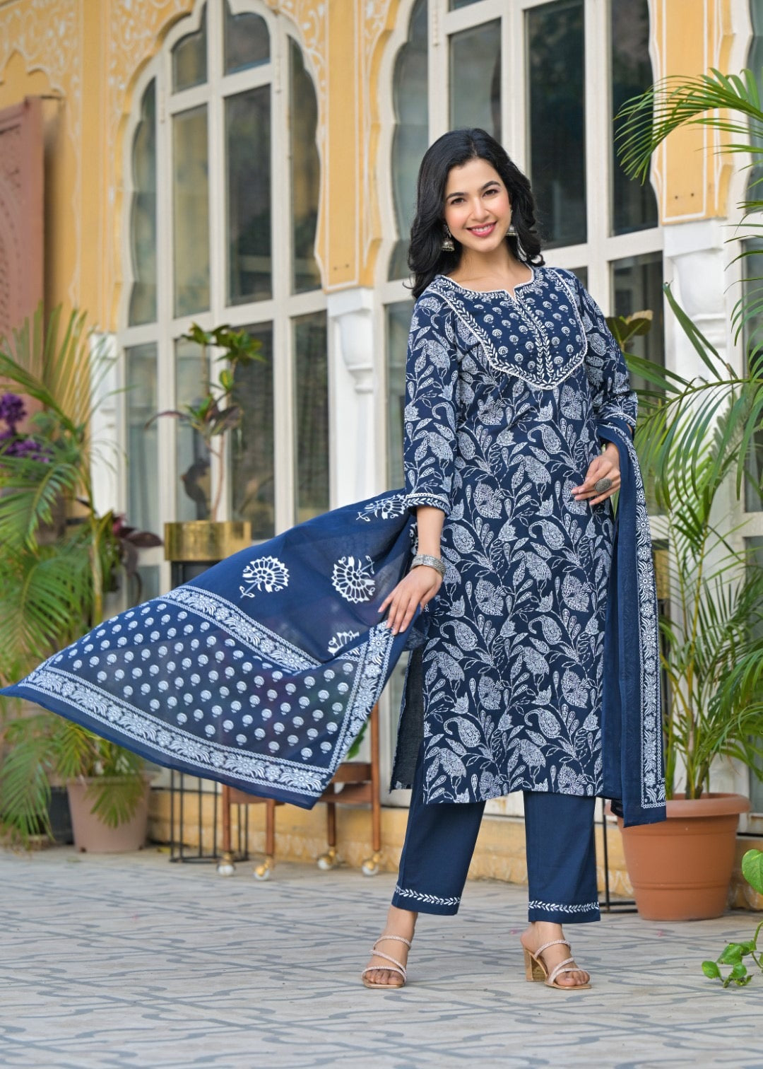 Araye pure cotton suit