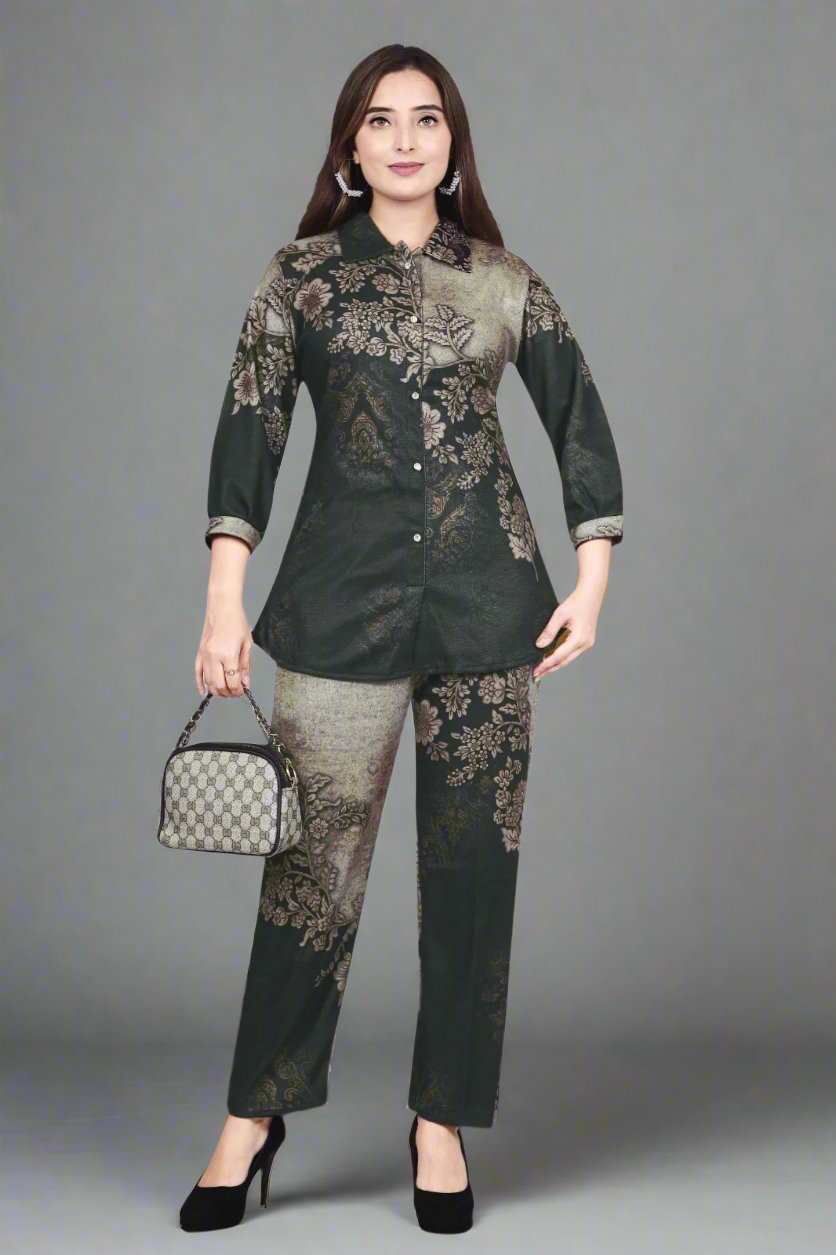 annya karachi wool cord set