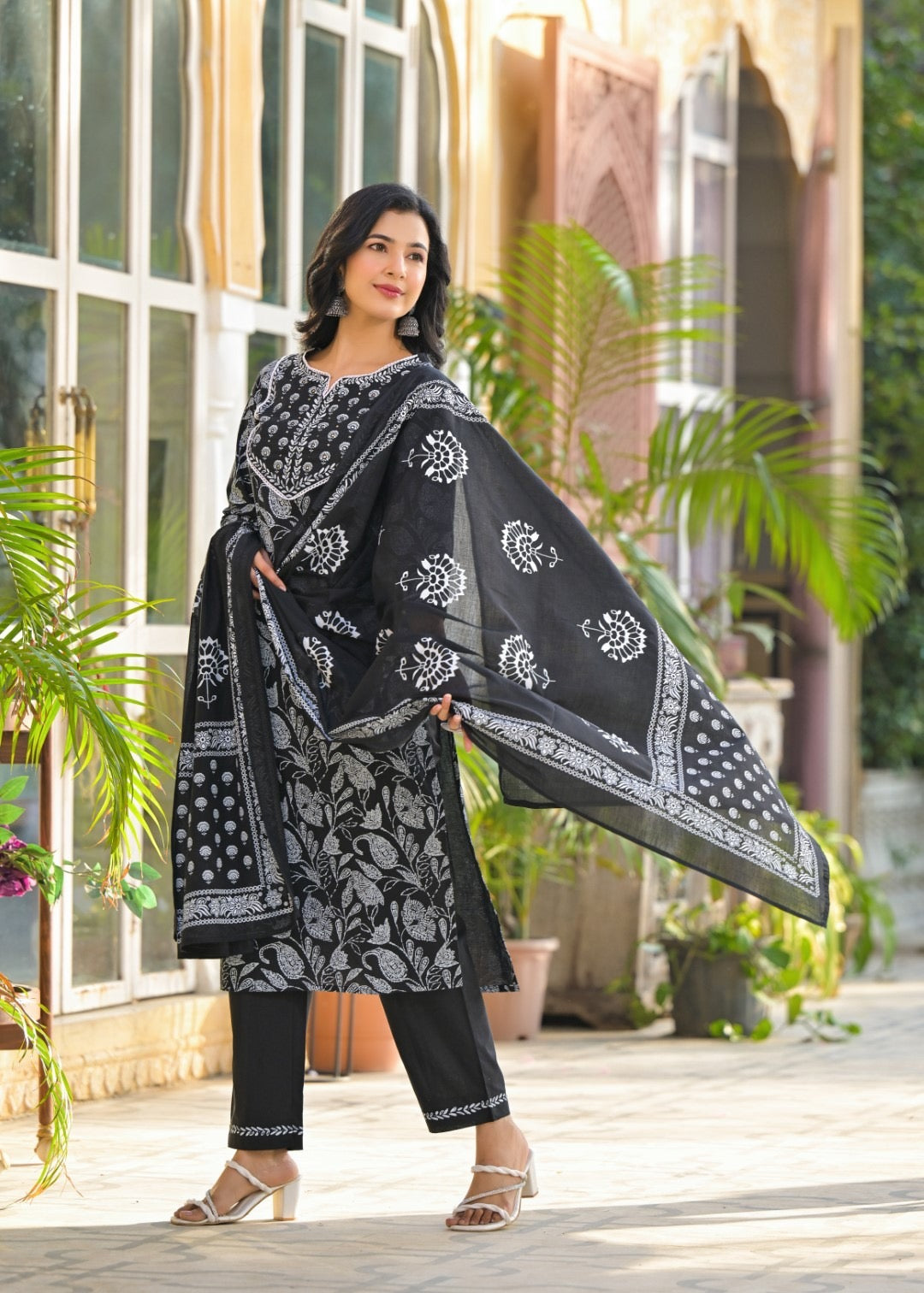 Araye pure cotton suit