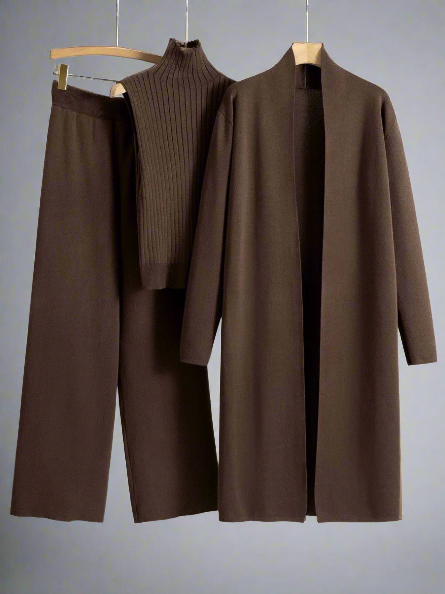 Long shrug 3 piece cord set