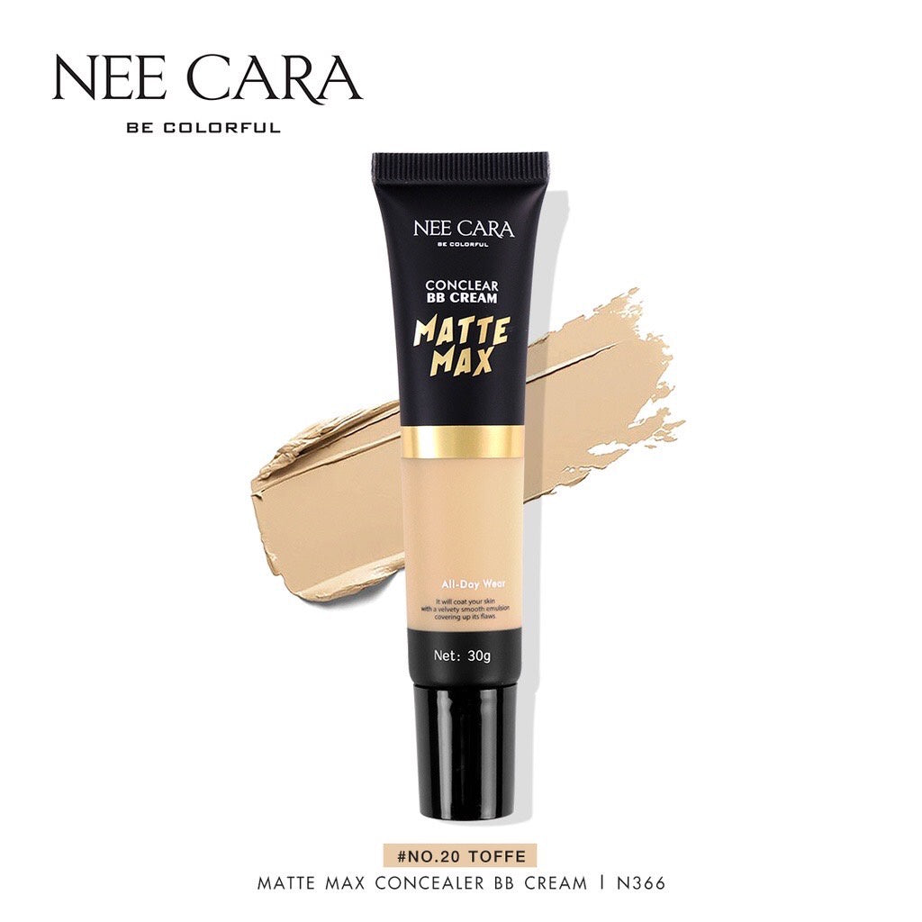 Nee Cara Matte Max Concealer BB Cream #N366 : neecara neecara concealer BB cream matte