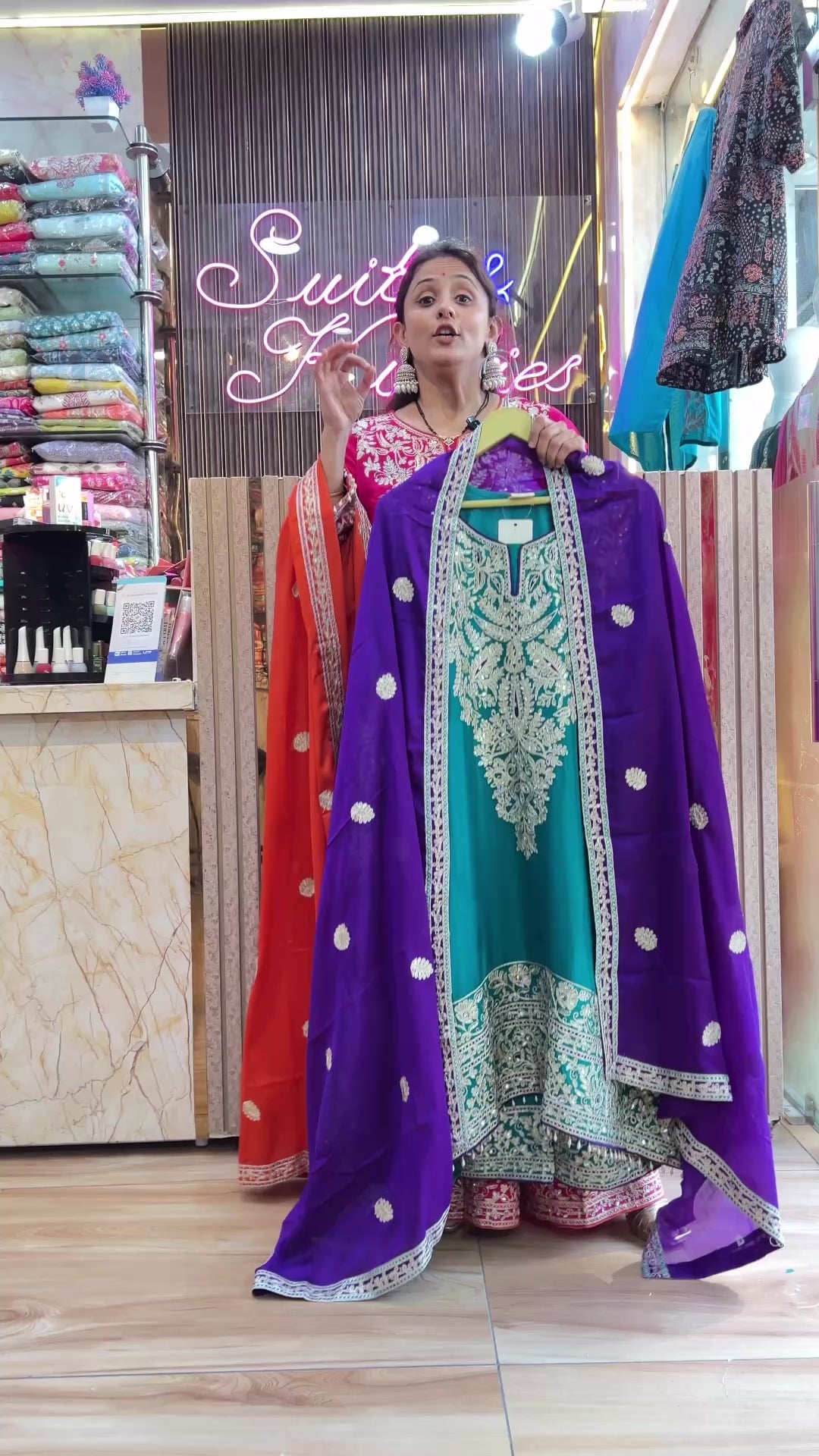 Avya designer plazo suit