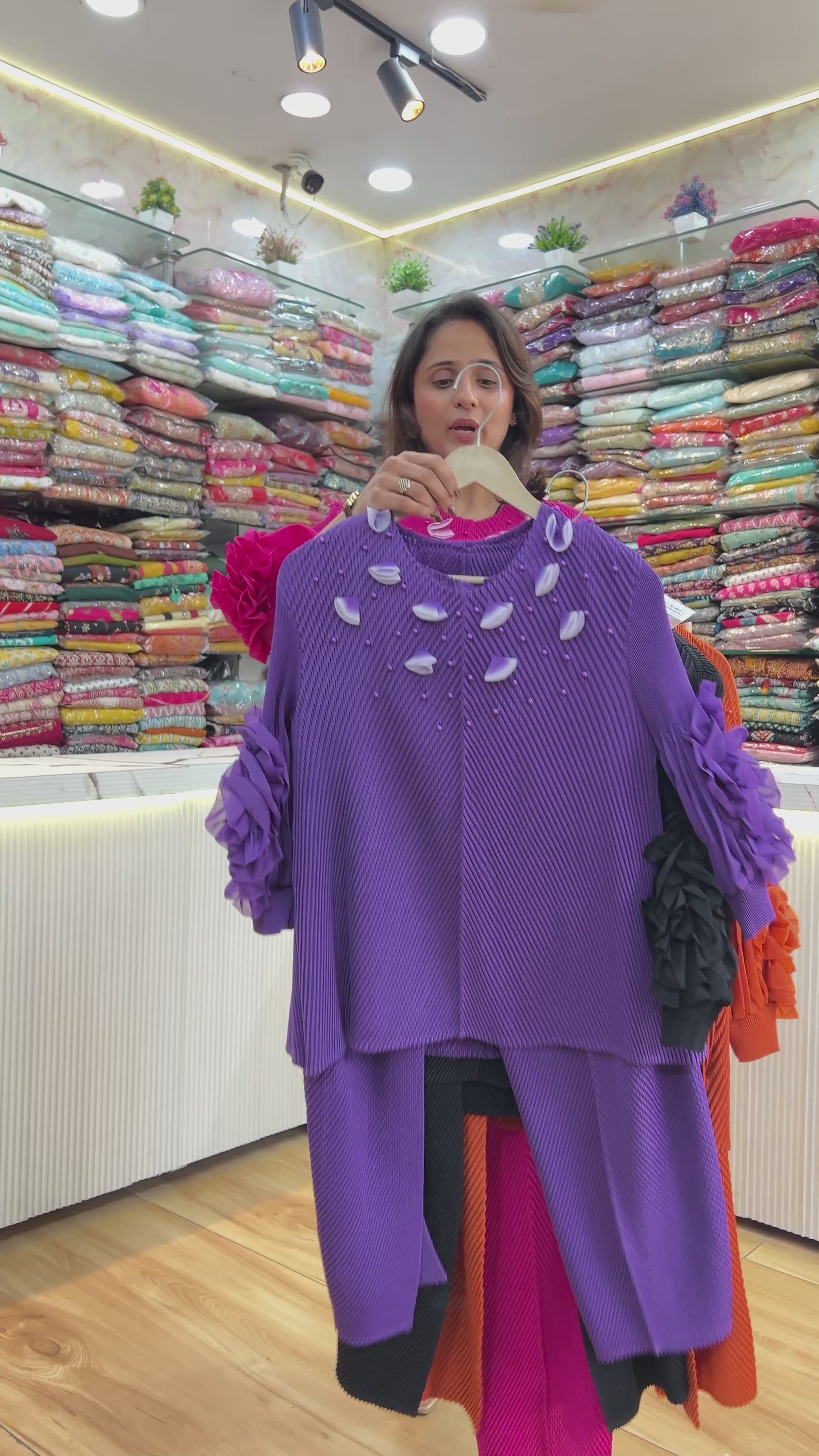 The Magic-Fit Pleated Set ( sut sw 167 )