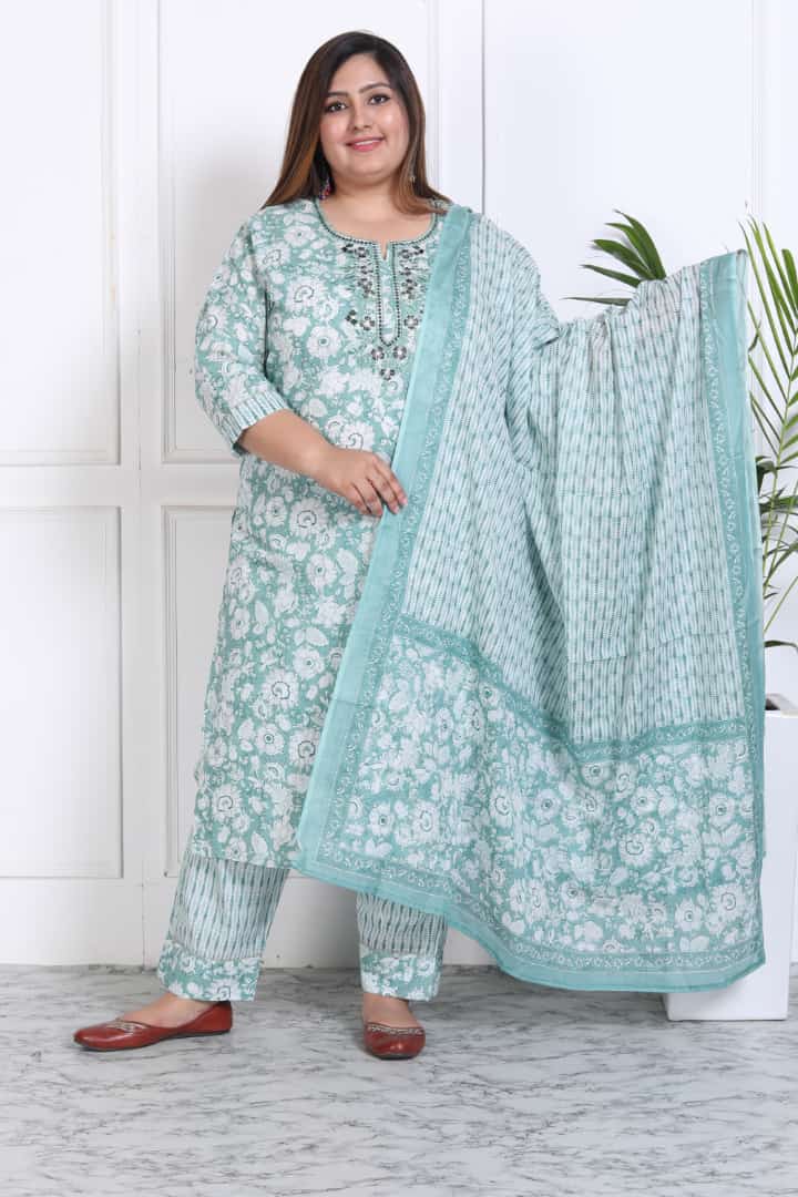 Sneha Pure Cotton Suit