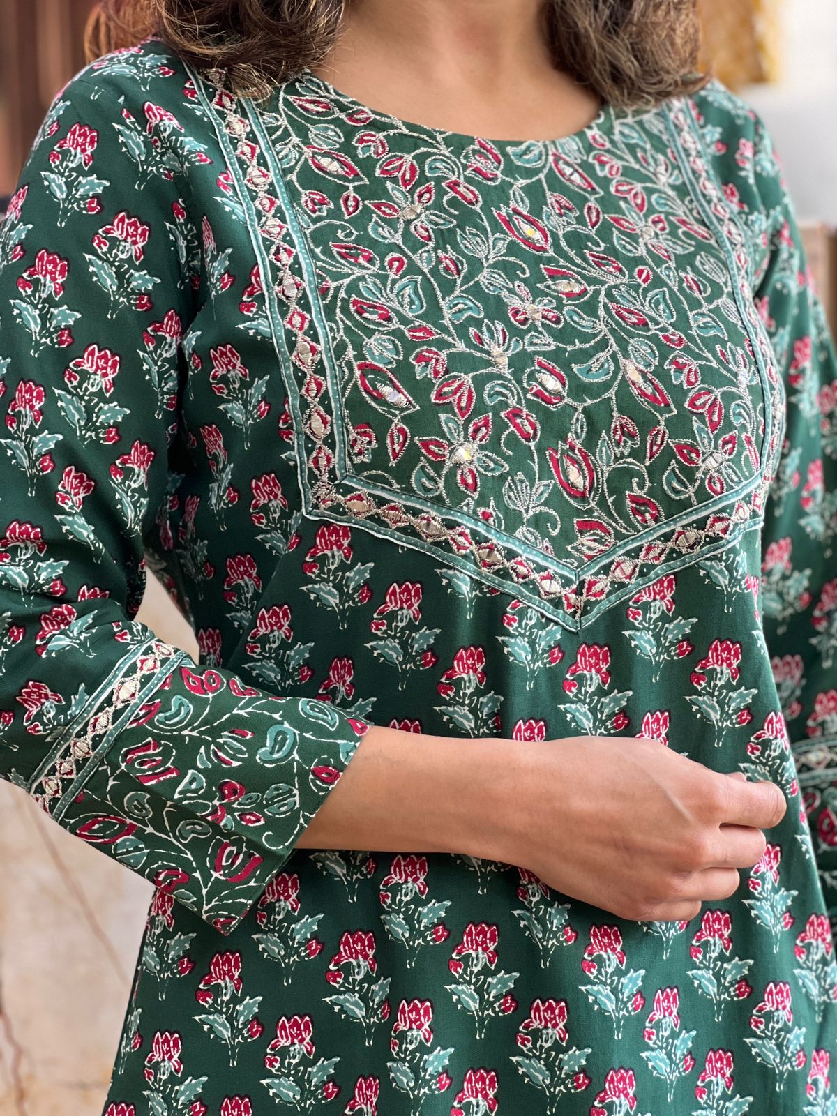 Syra Short length Kurti