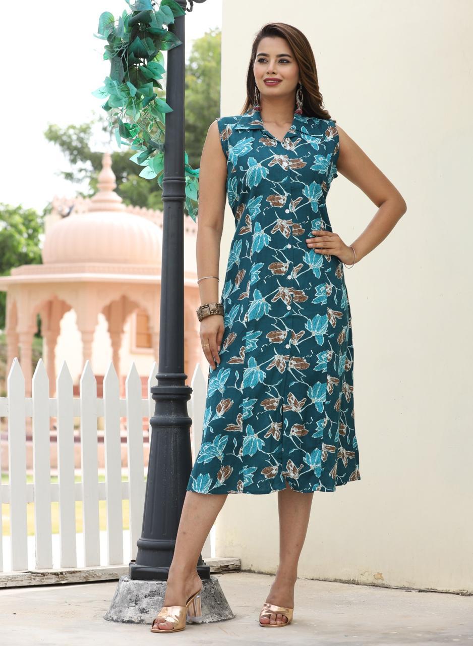 Eira Long Tunic Dress