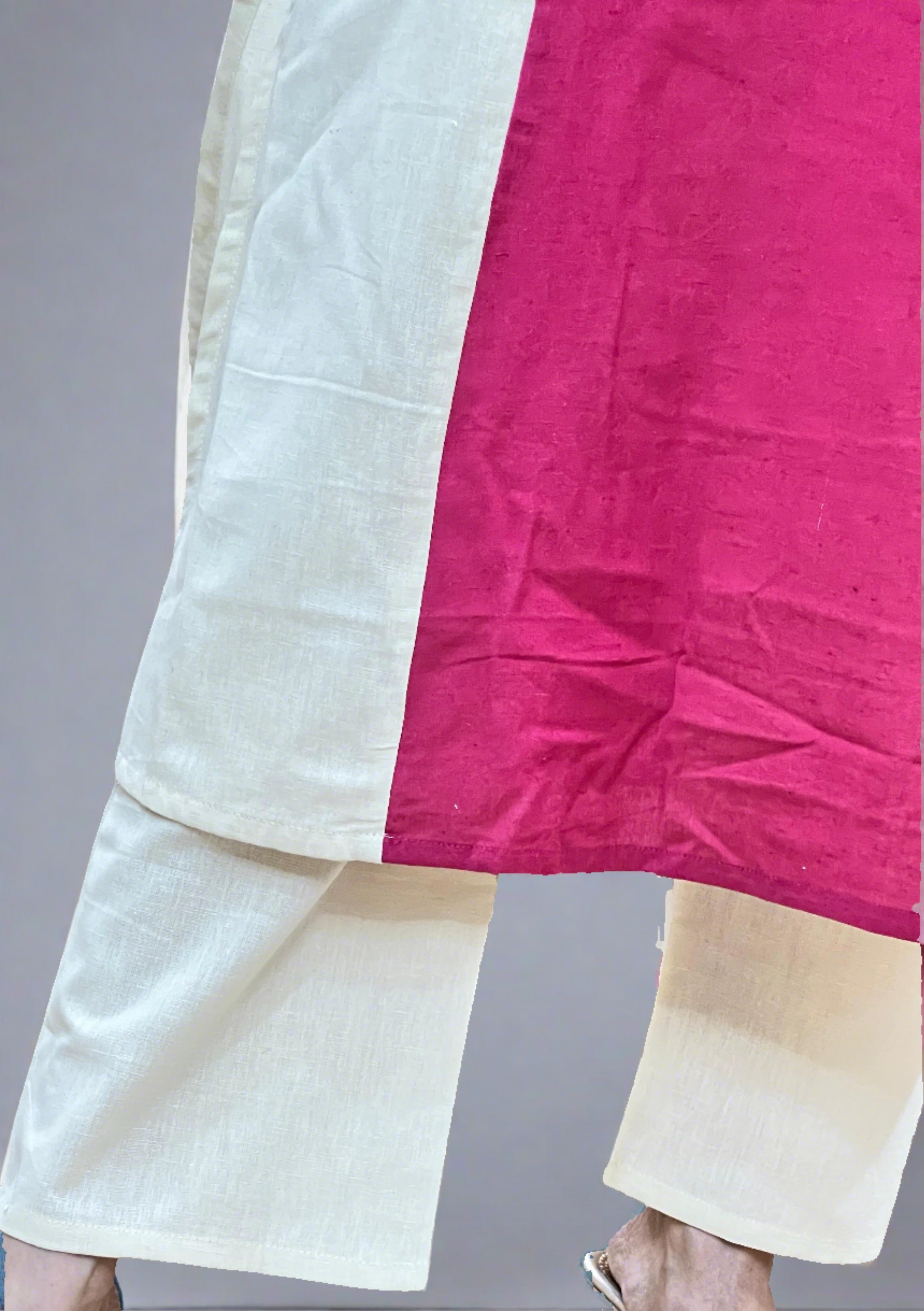 Designer V Neck Cord set