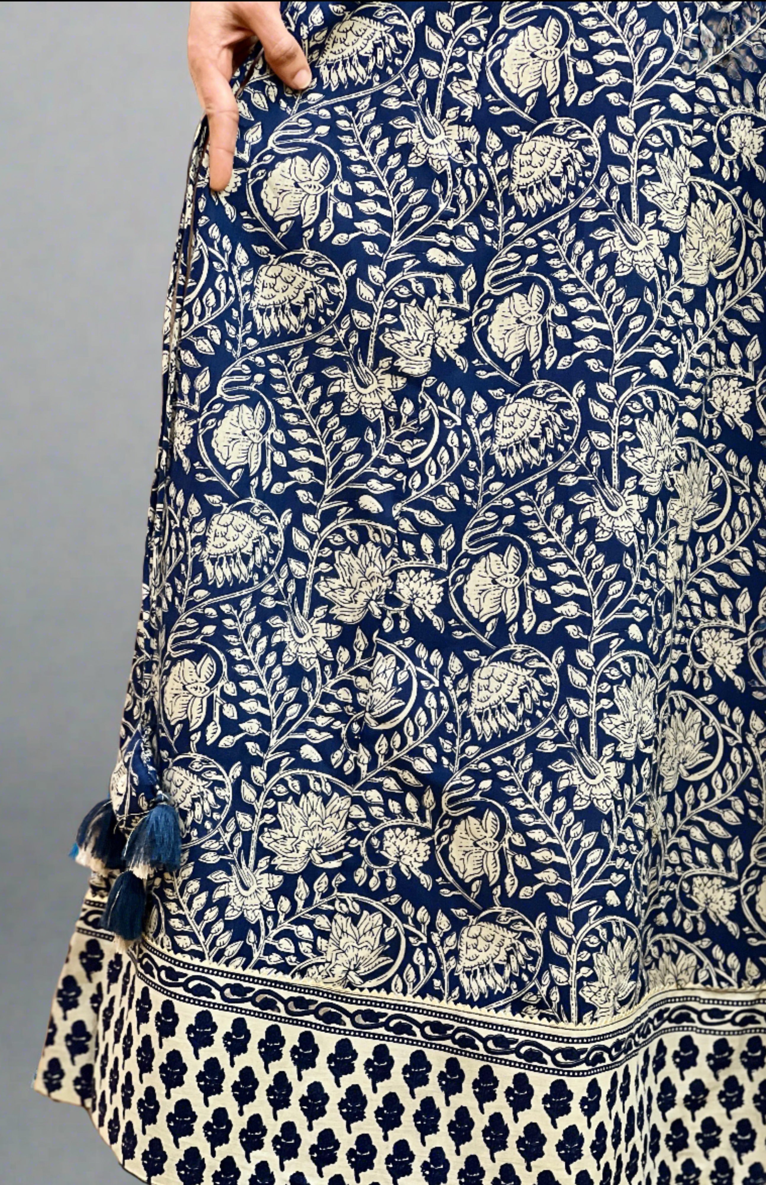 Lara Designer Flared Kurta with Dupatta set