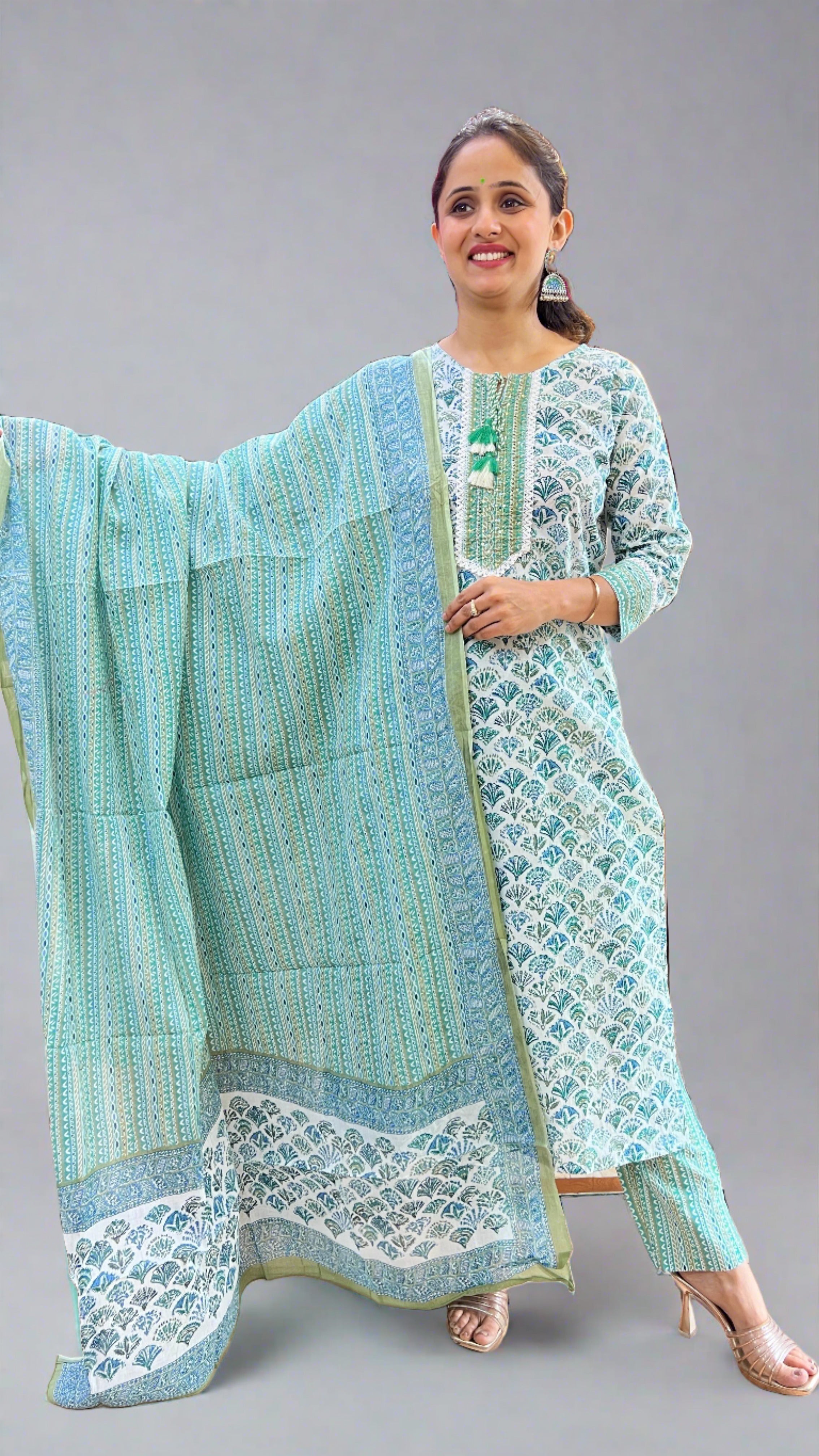 Bhumi Cotton Printed Suit