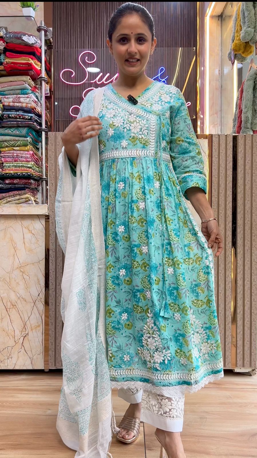 Nayra Style Lakhnavi suit