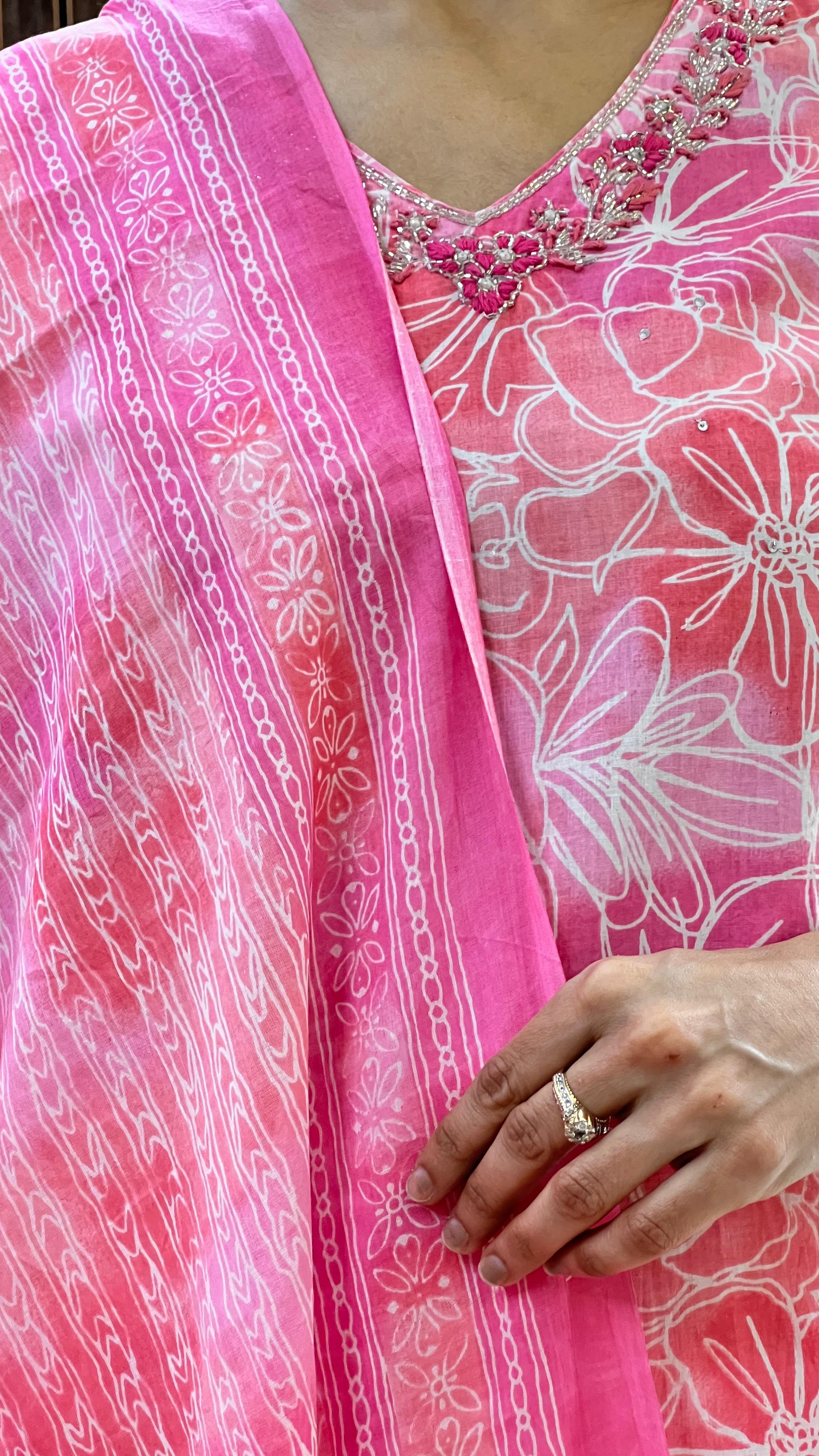 Casual Wear Cotton Suit