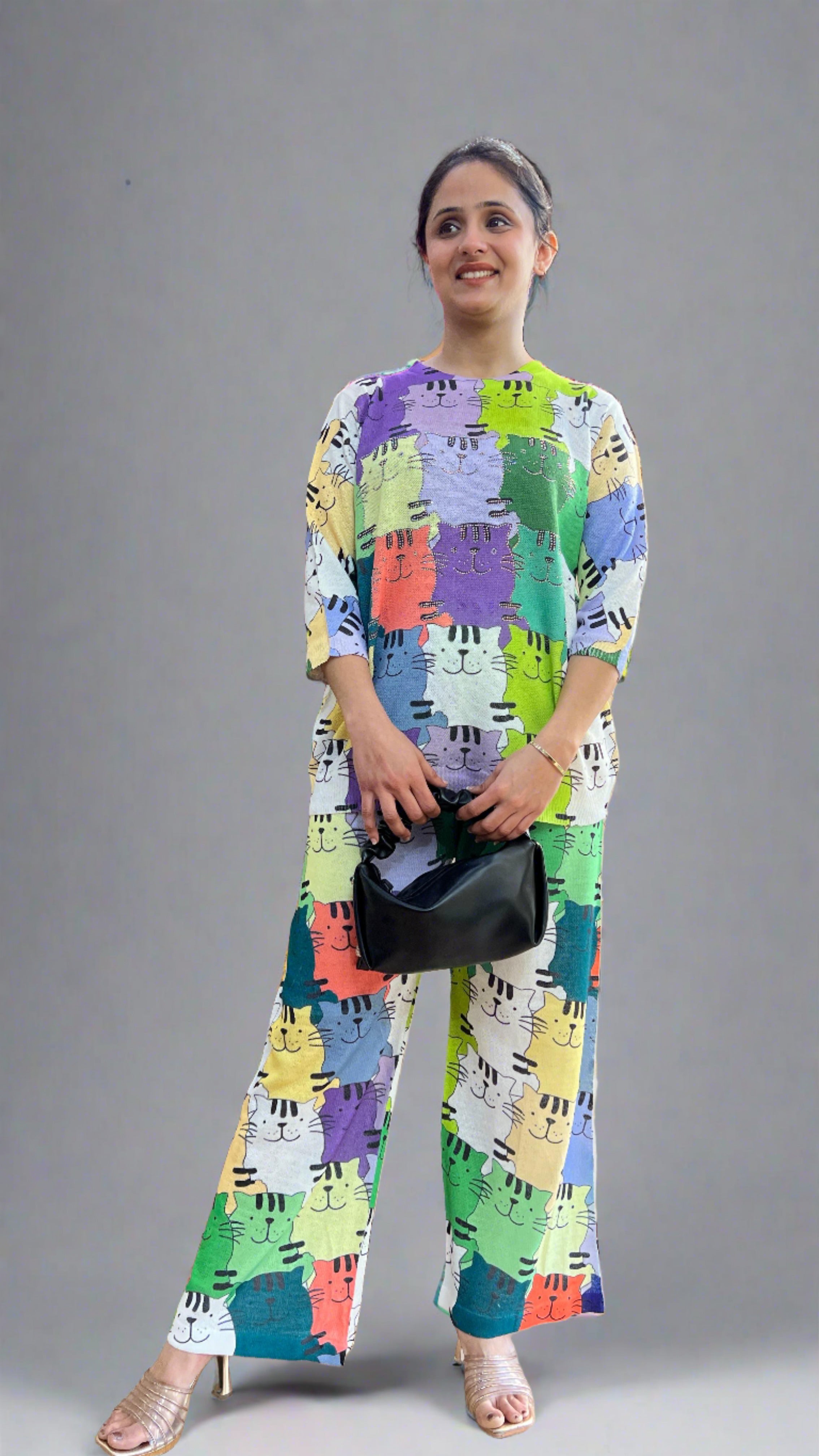 Rosy Trendy Cord Set