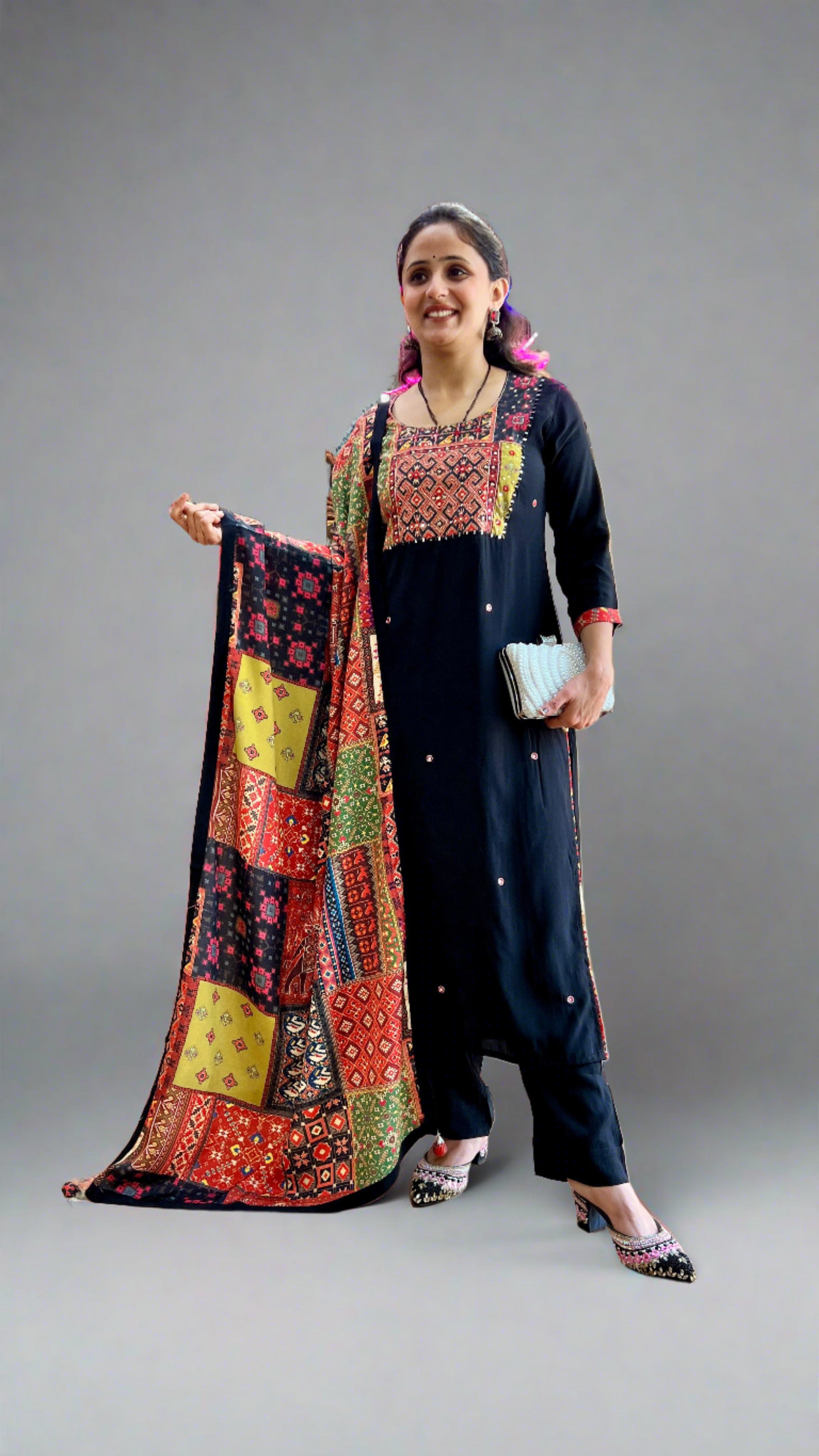 Devisha Pure Gajji Silk suit