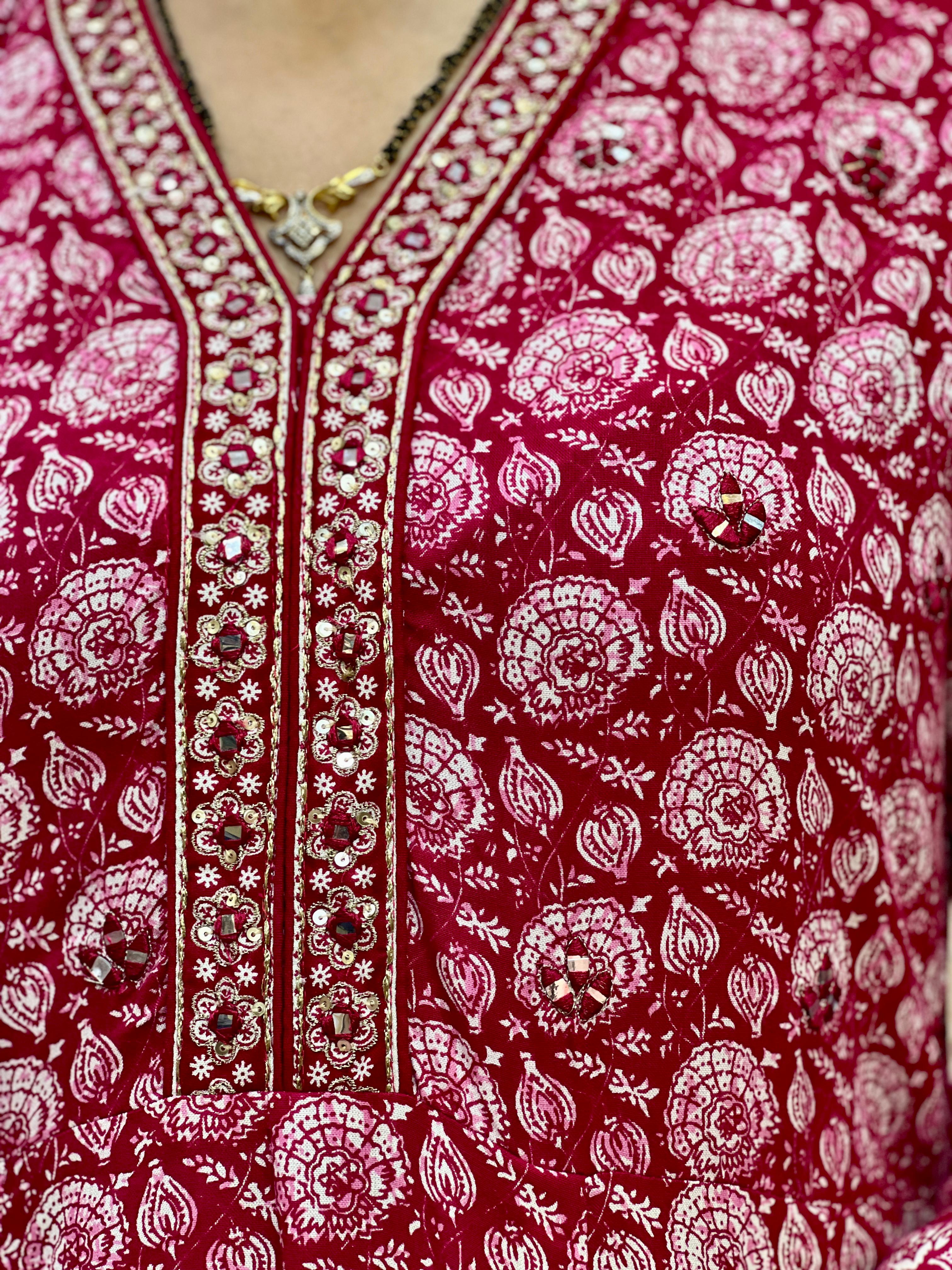 Mari Flared Kurta with Dupatta set