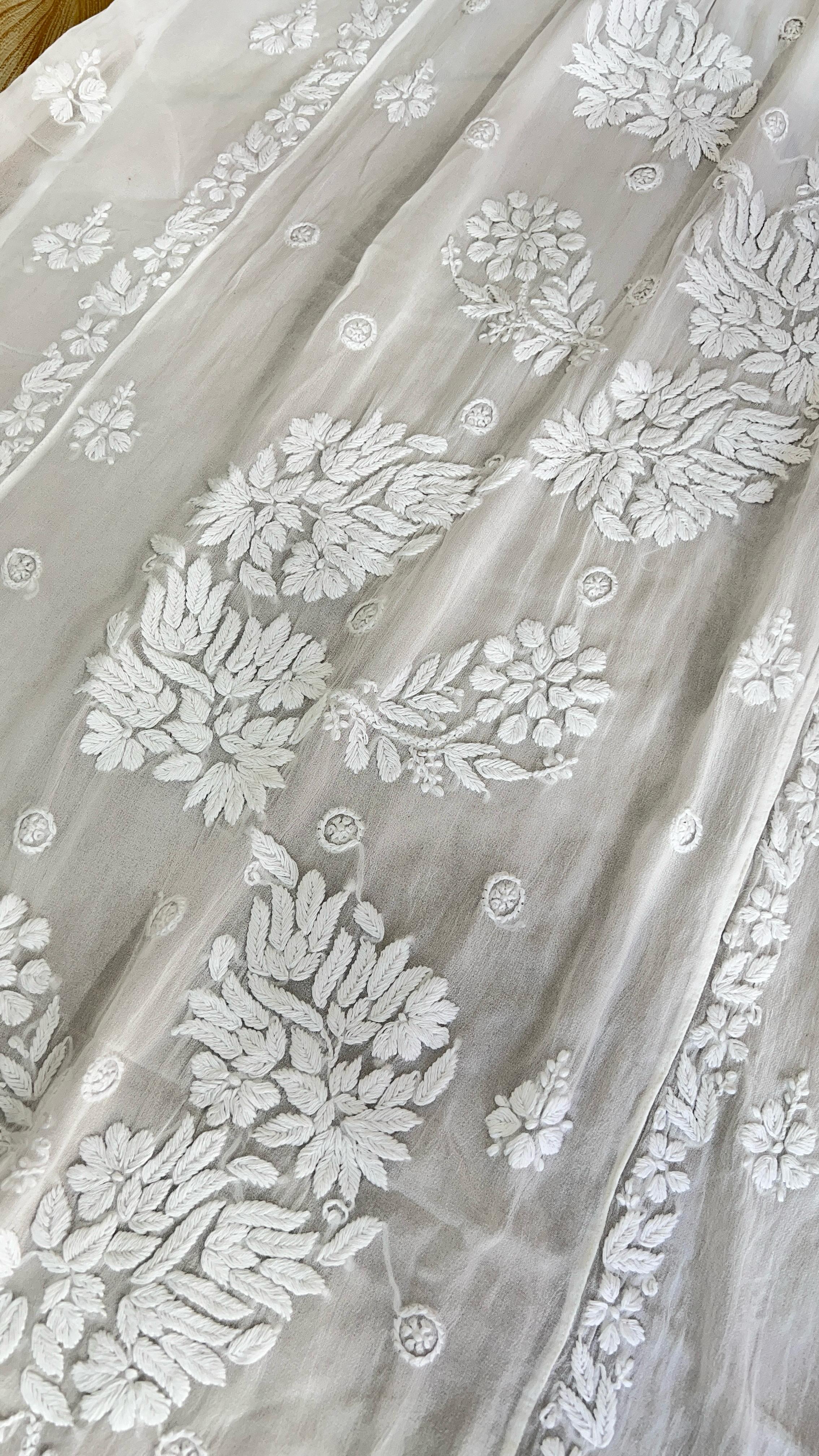 Pure Viscose Lakhnavi kurta