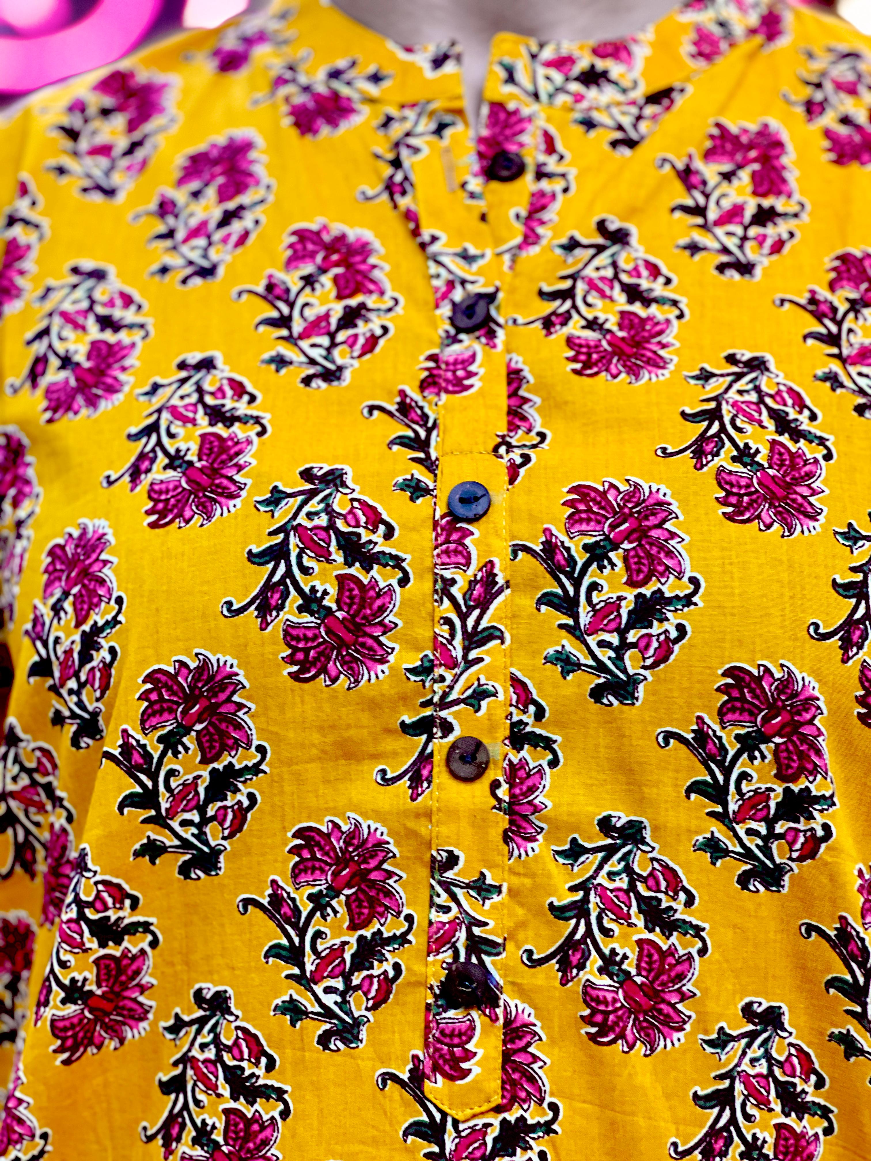 Printed Short Length Kurti