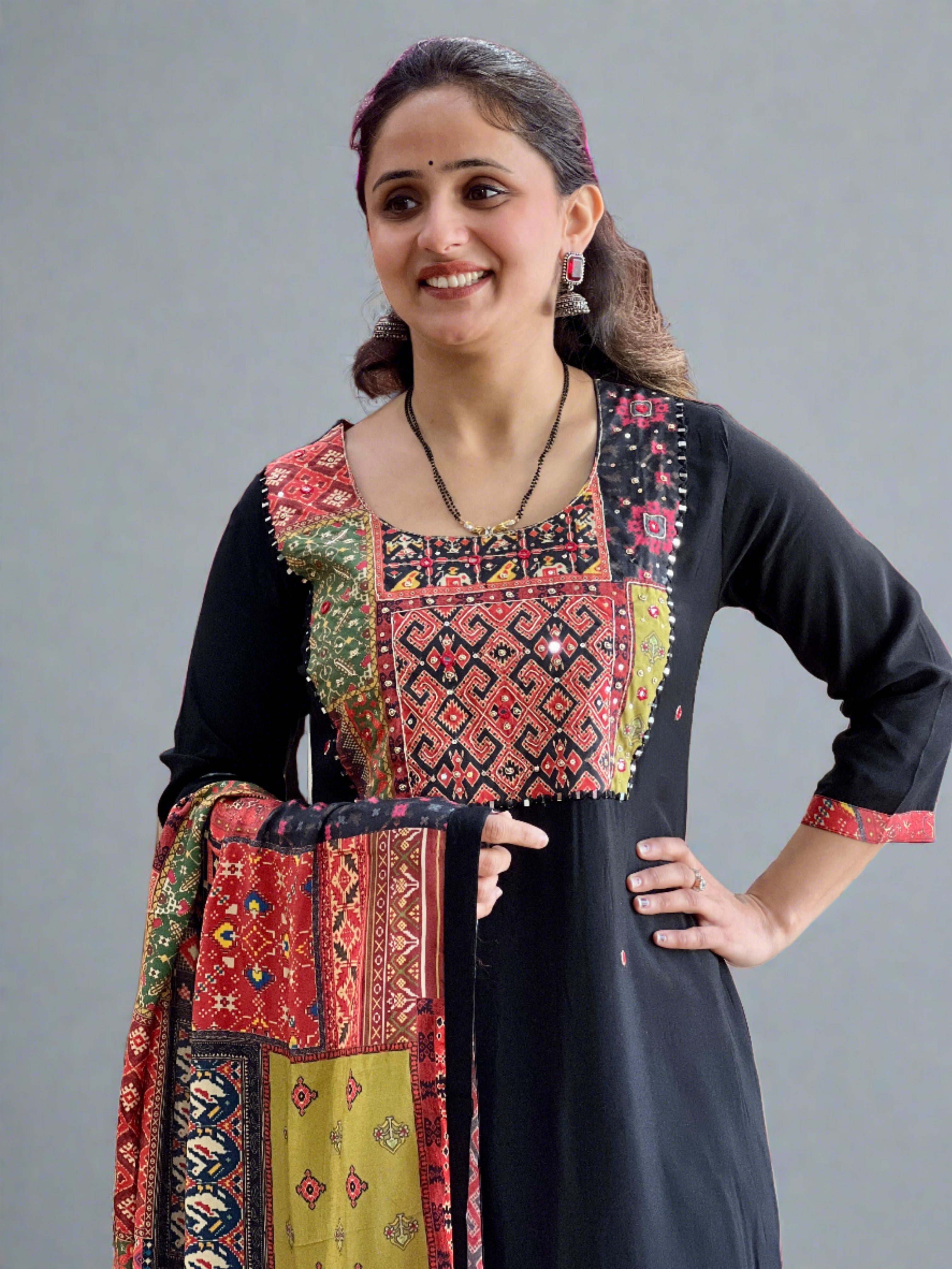 Devisha Pure Gajji Silk suit