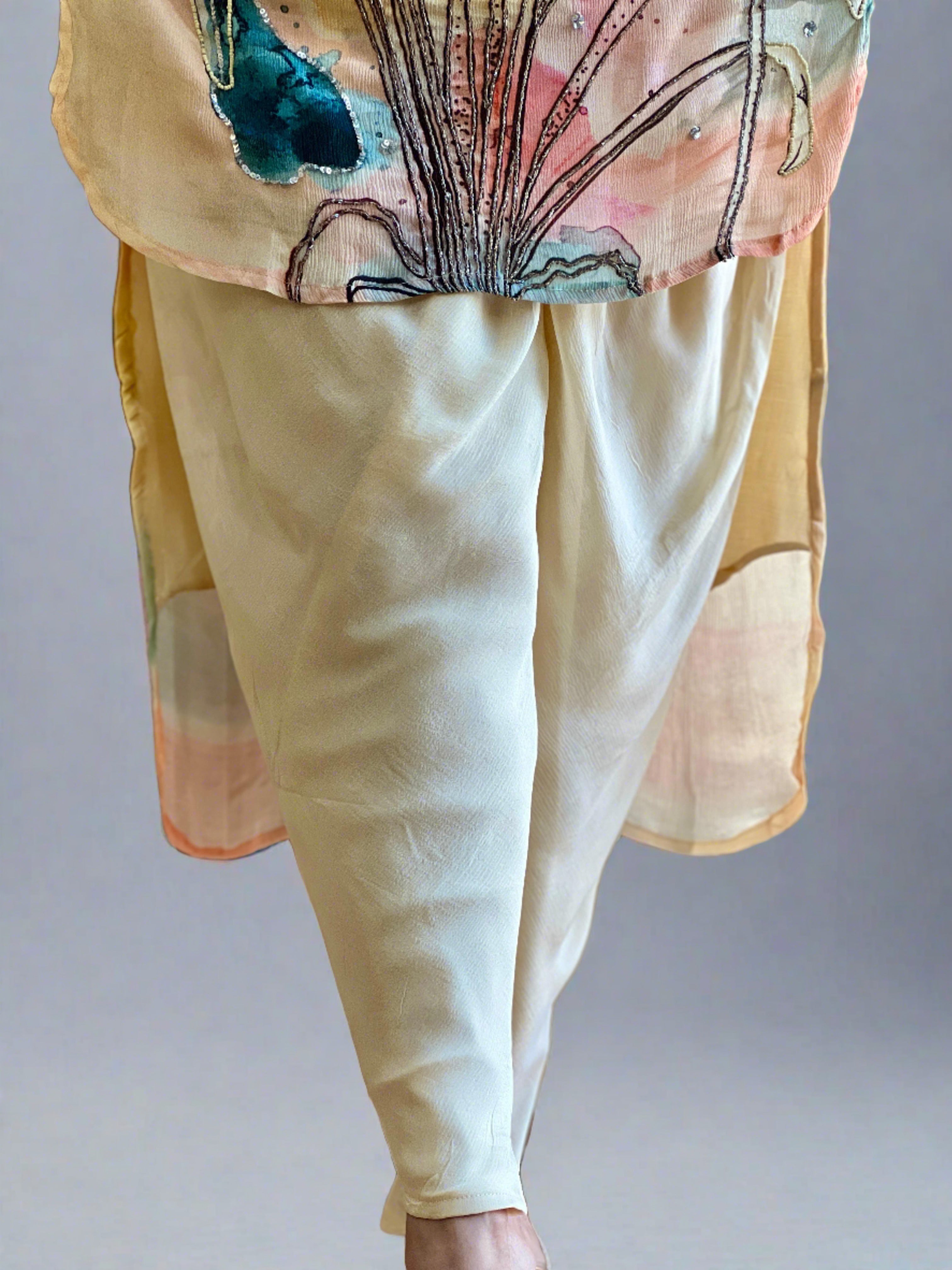 Lara Designer Dhoti Suit