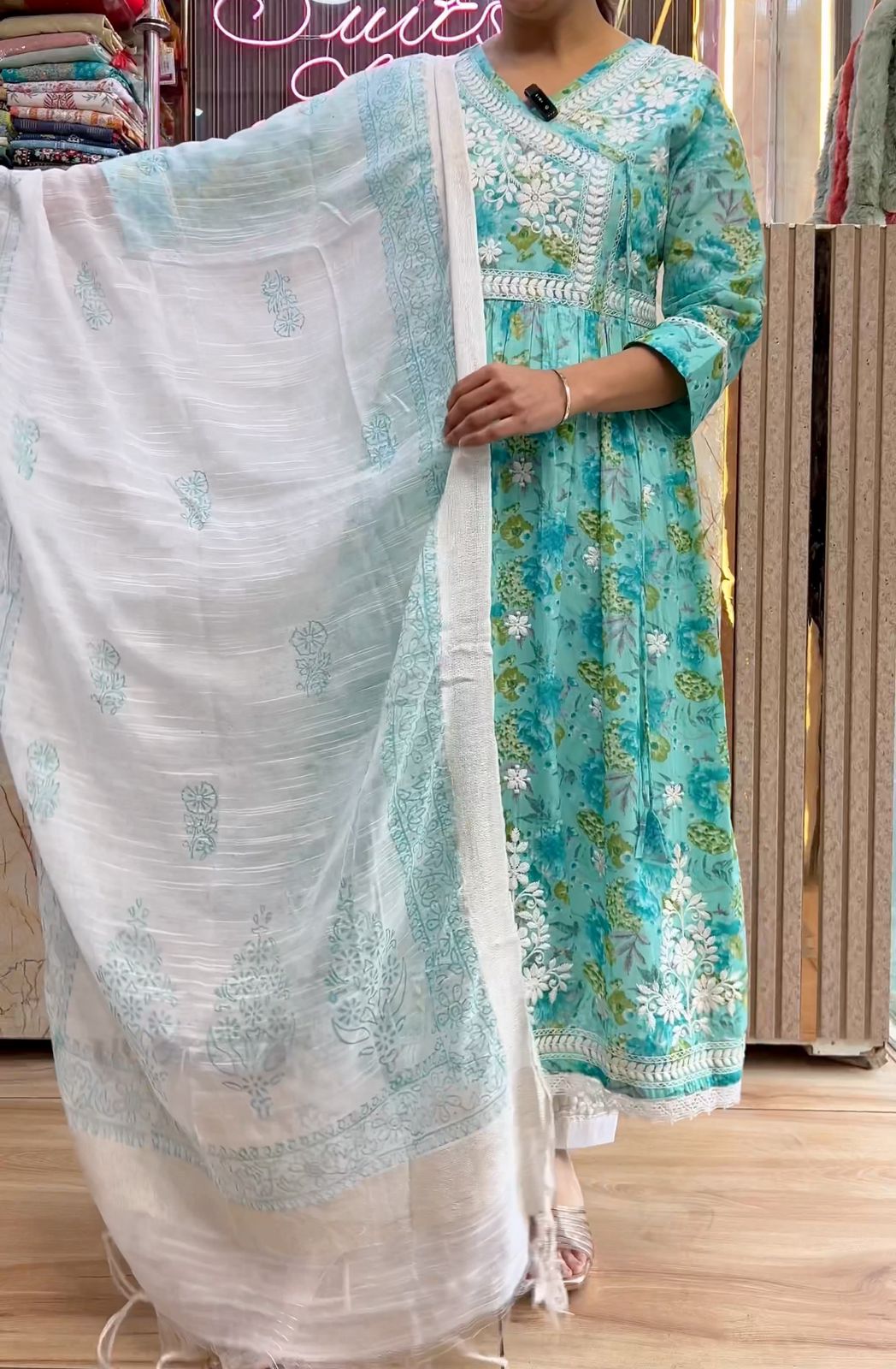 Nayra Style Lakhnavi suit