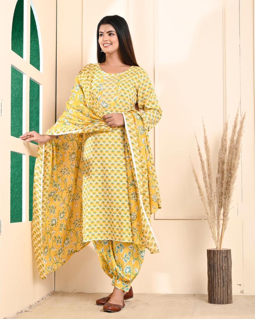 Afghani Salwar suit