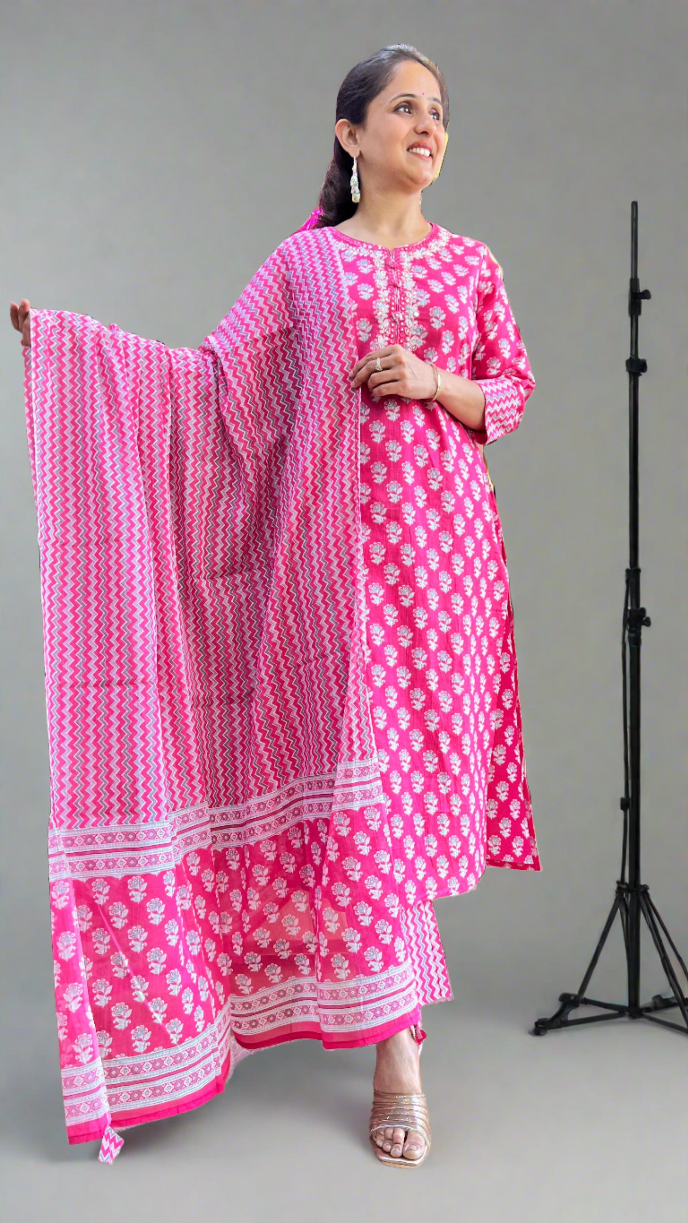 Casual Wear Cotton Suit