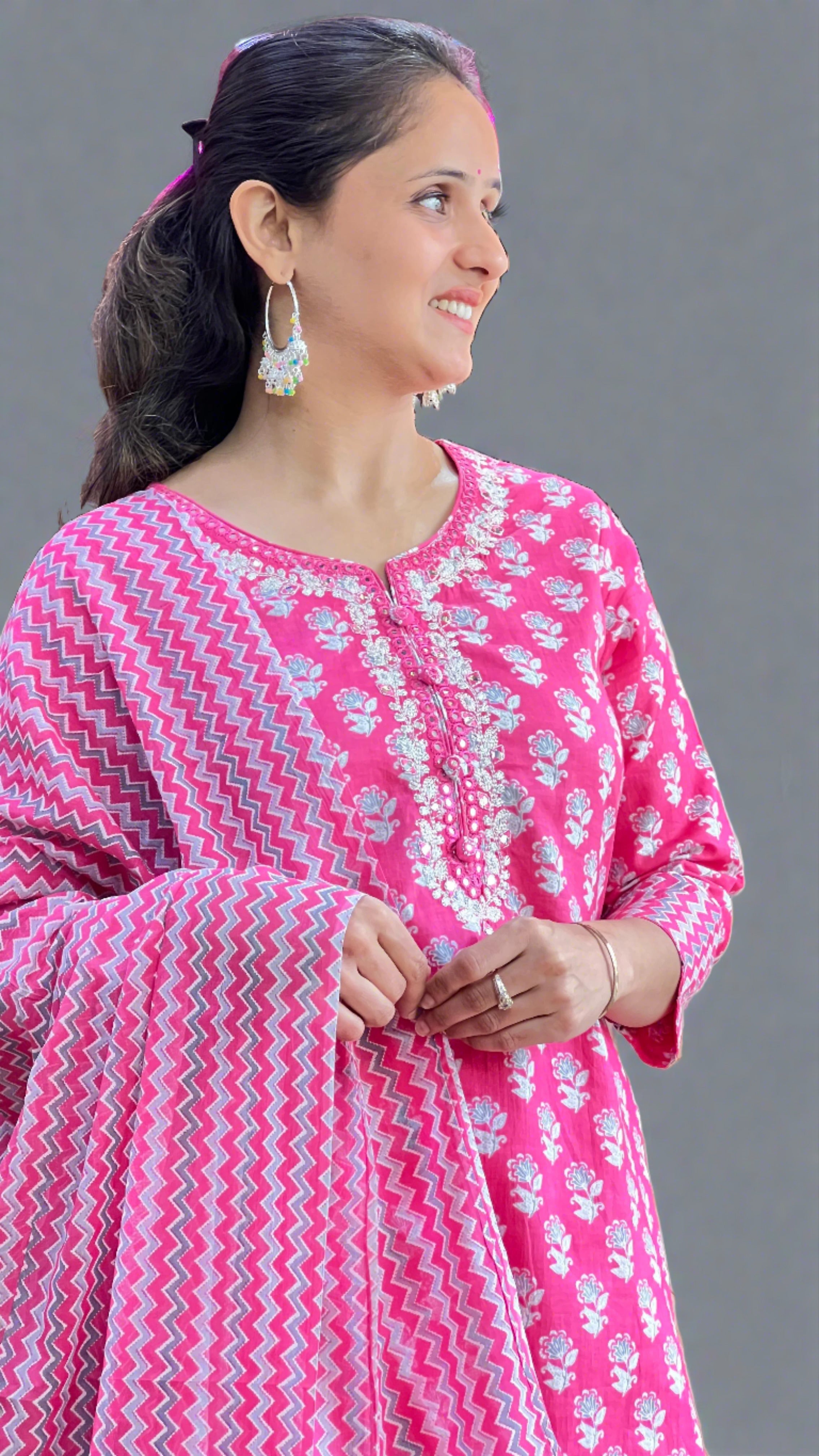 Casual Wear Cotton Suit