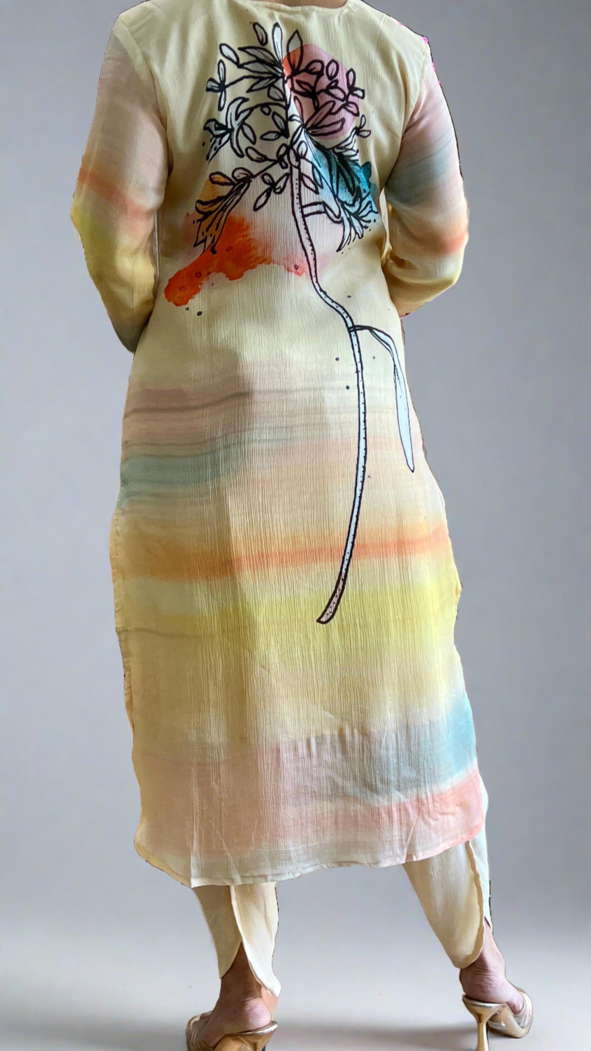 Lara Designer Dhoti Suit