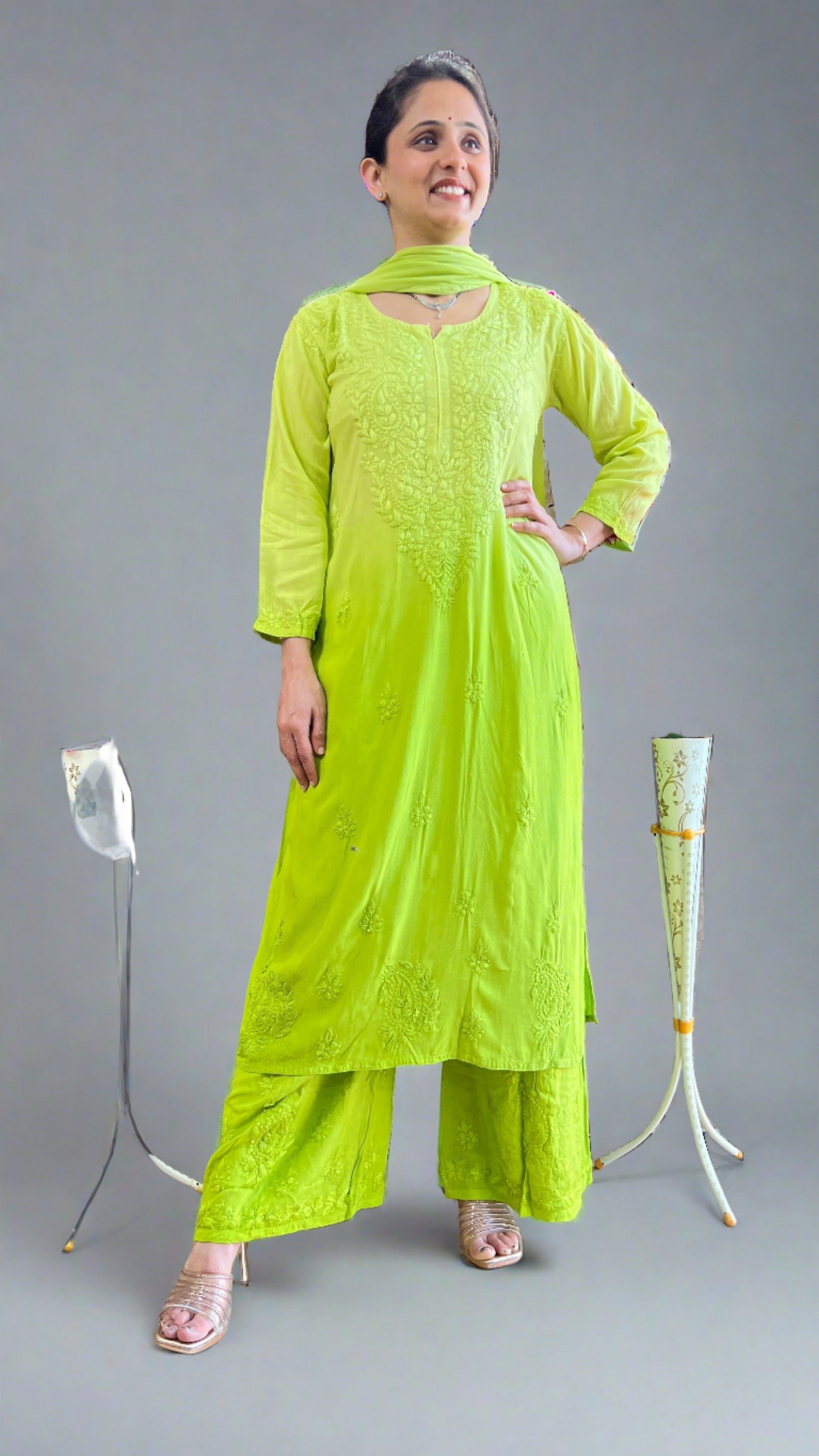 Sanvi Rayon Lakhnavi Suit
