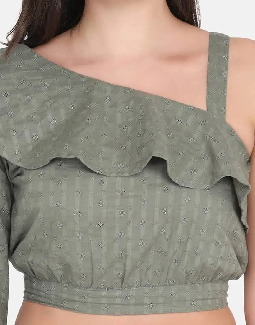 Crop Top with Long Trousers