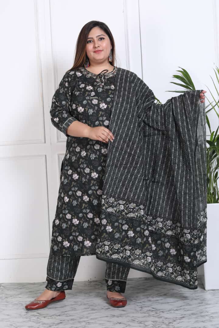 Inaya  Printed Cotton Suit