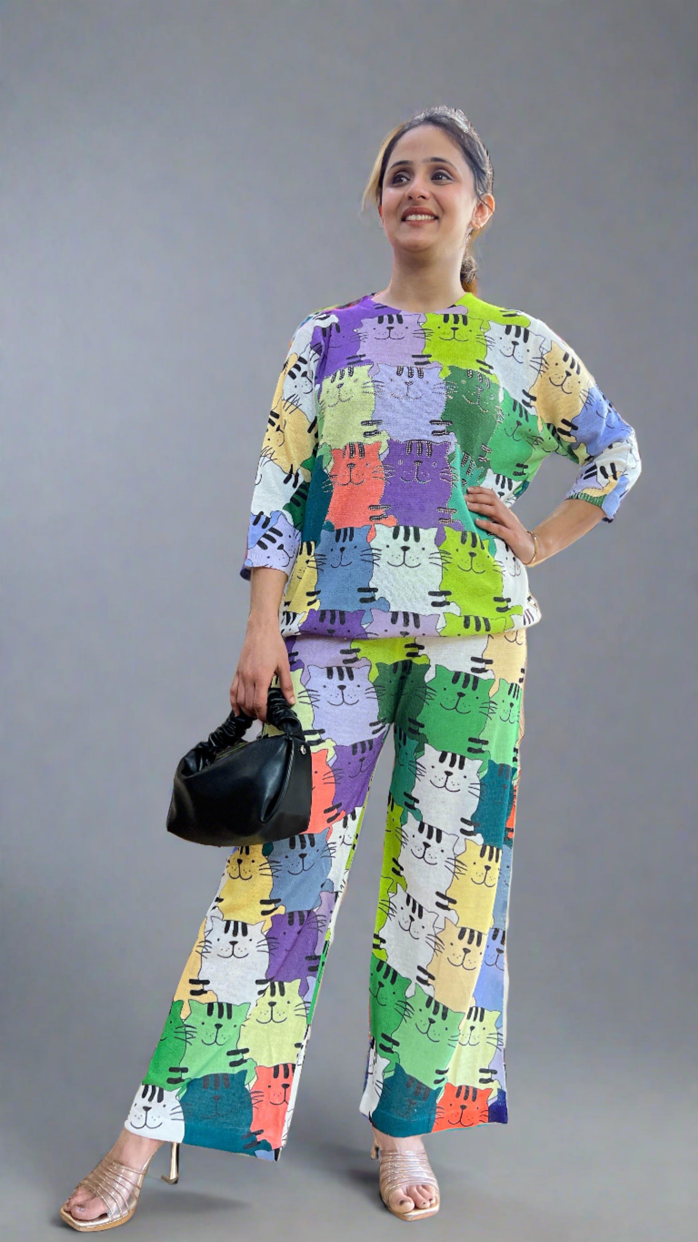 Rosy Trendy Cord Set