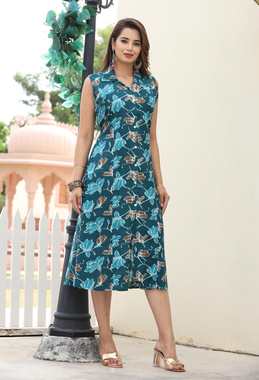 Eira Long Tunic Dress