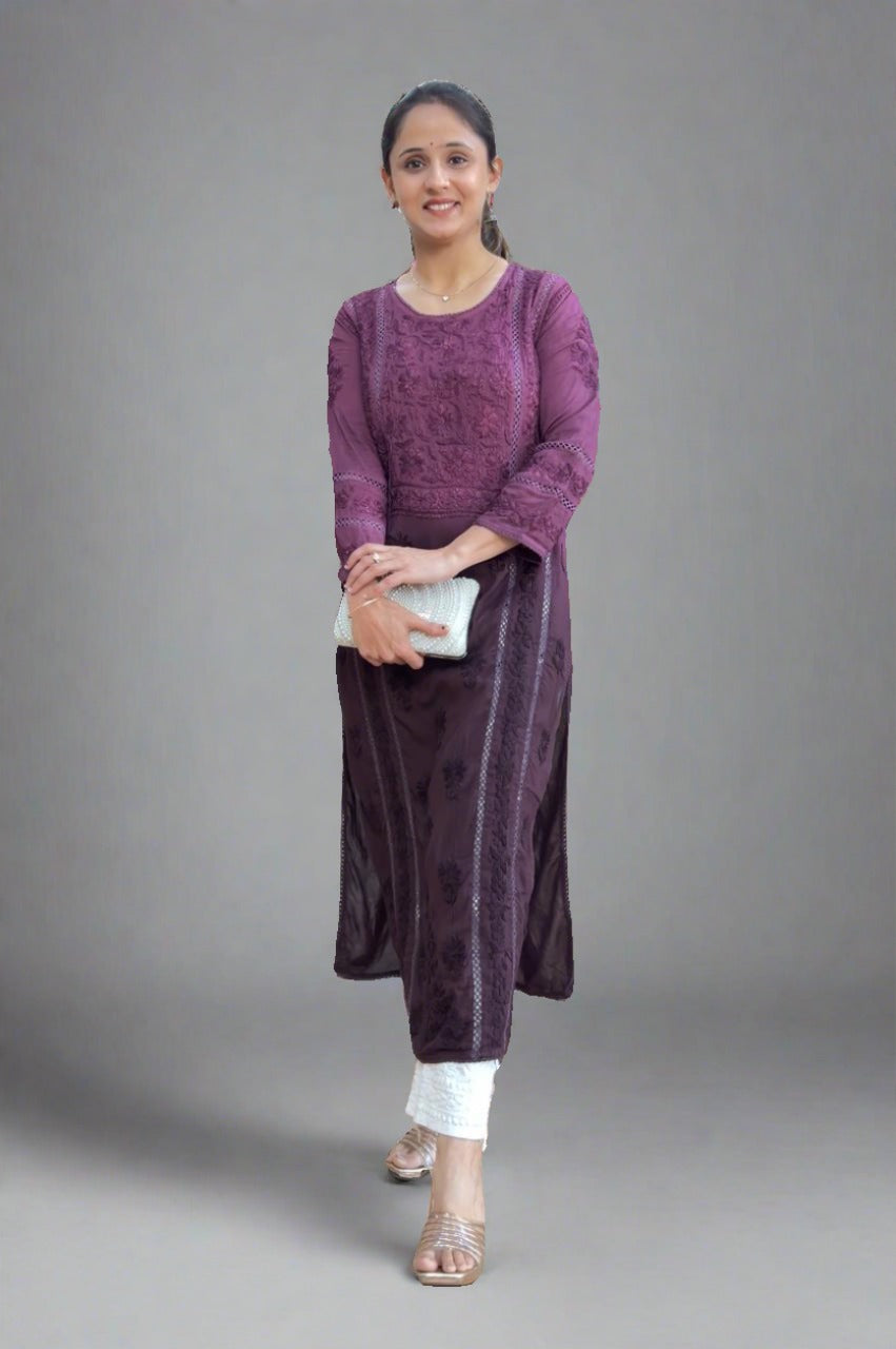 Pure Modal Lakhnavi Kurti