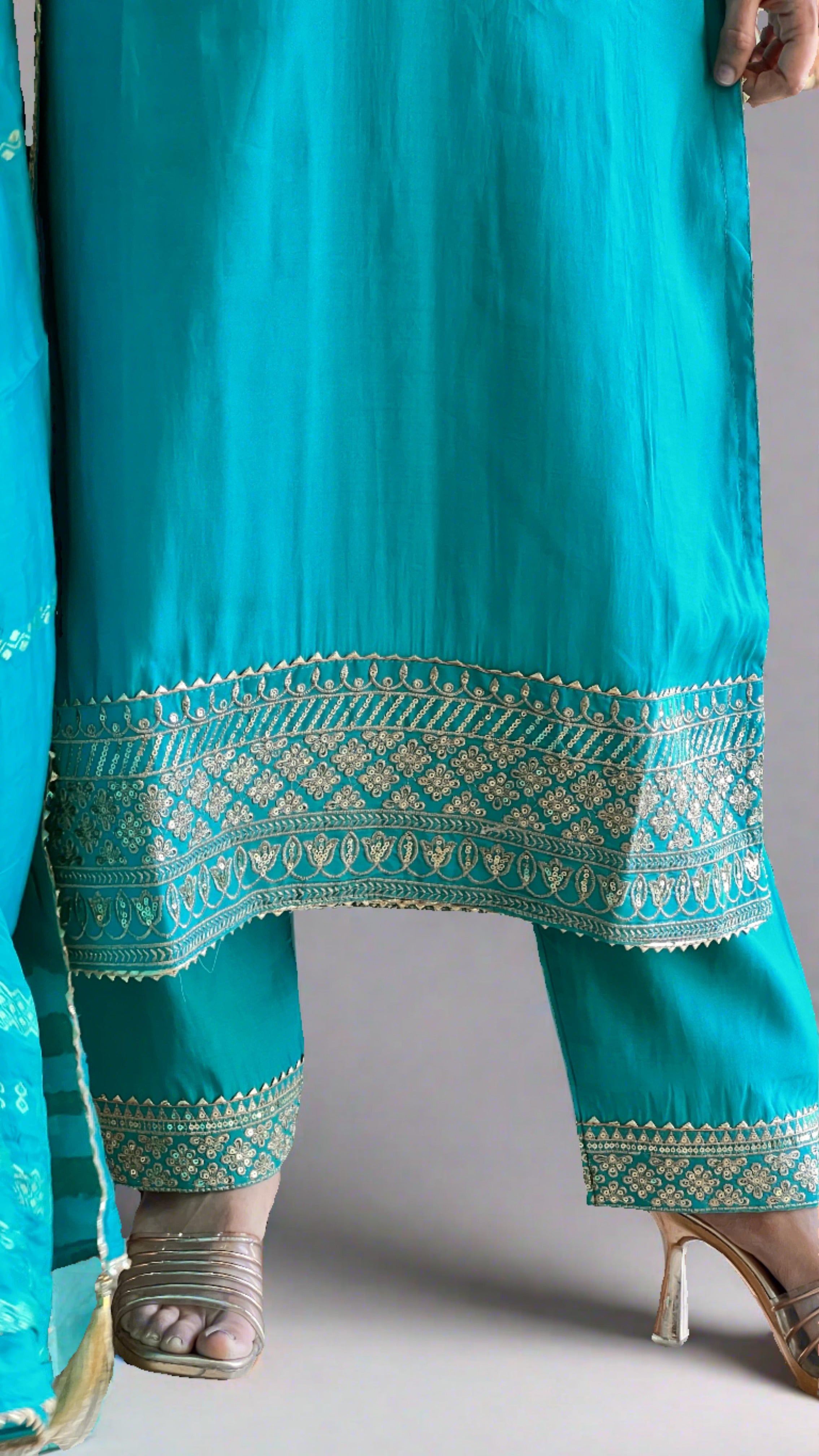 Tanya Modal Silk Suit