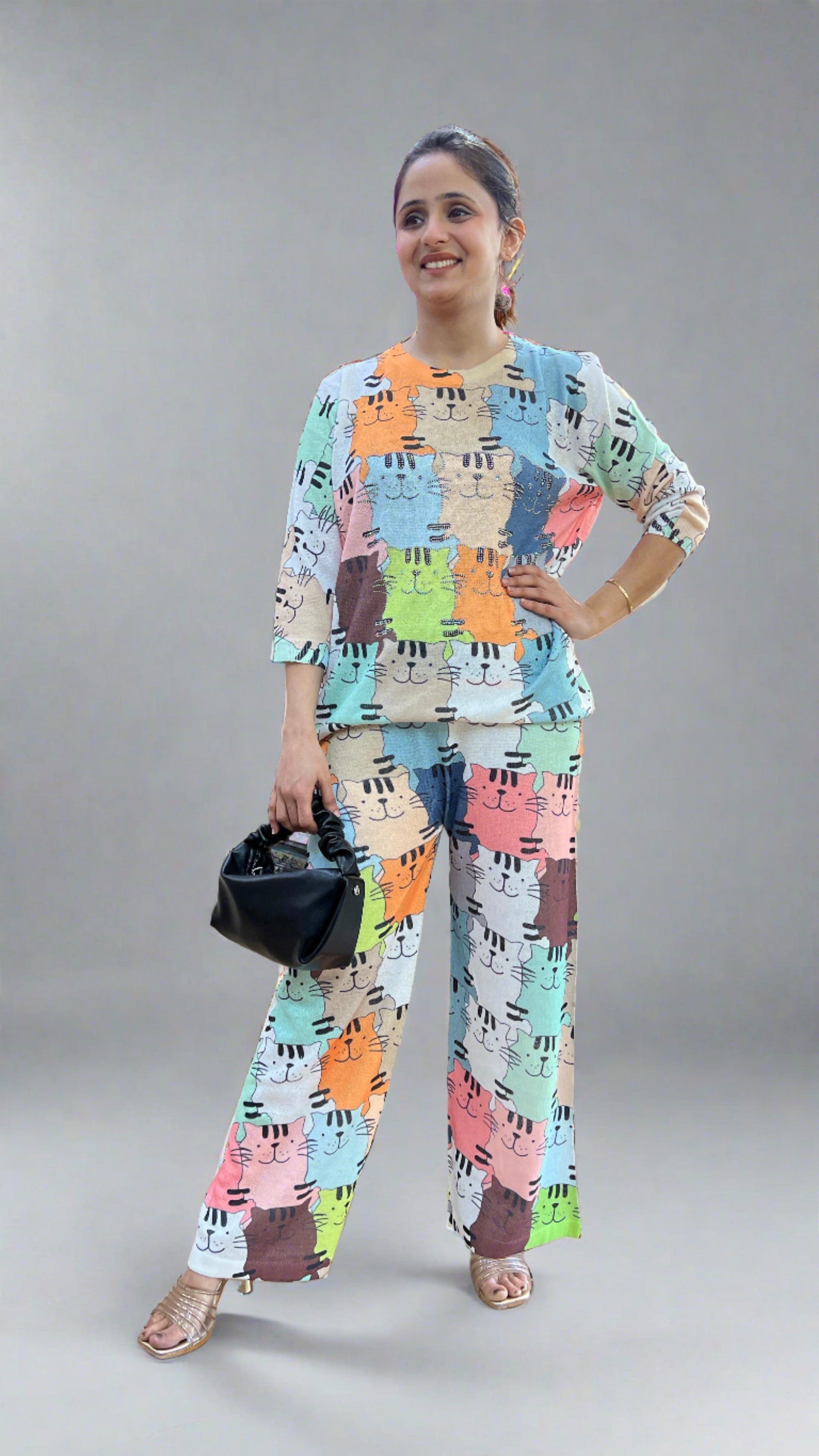 Rosy Trendy Cord Set