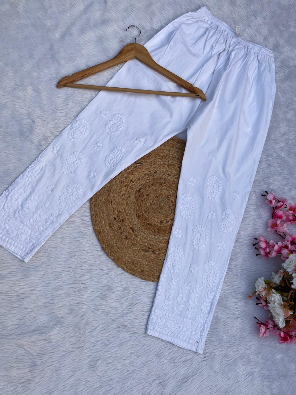 Stretchable Lakhnavi Pants