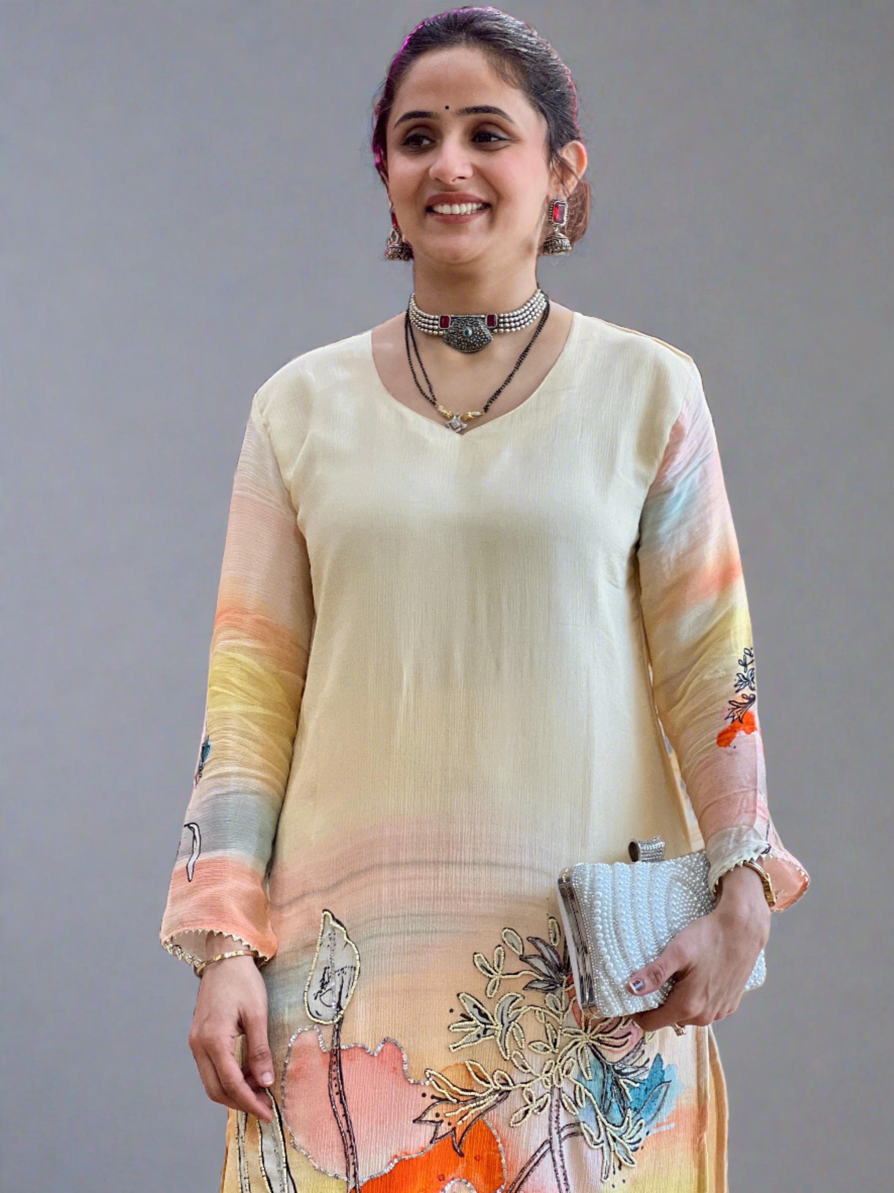 Lara Designer Dhoti Suit