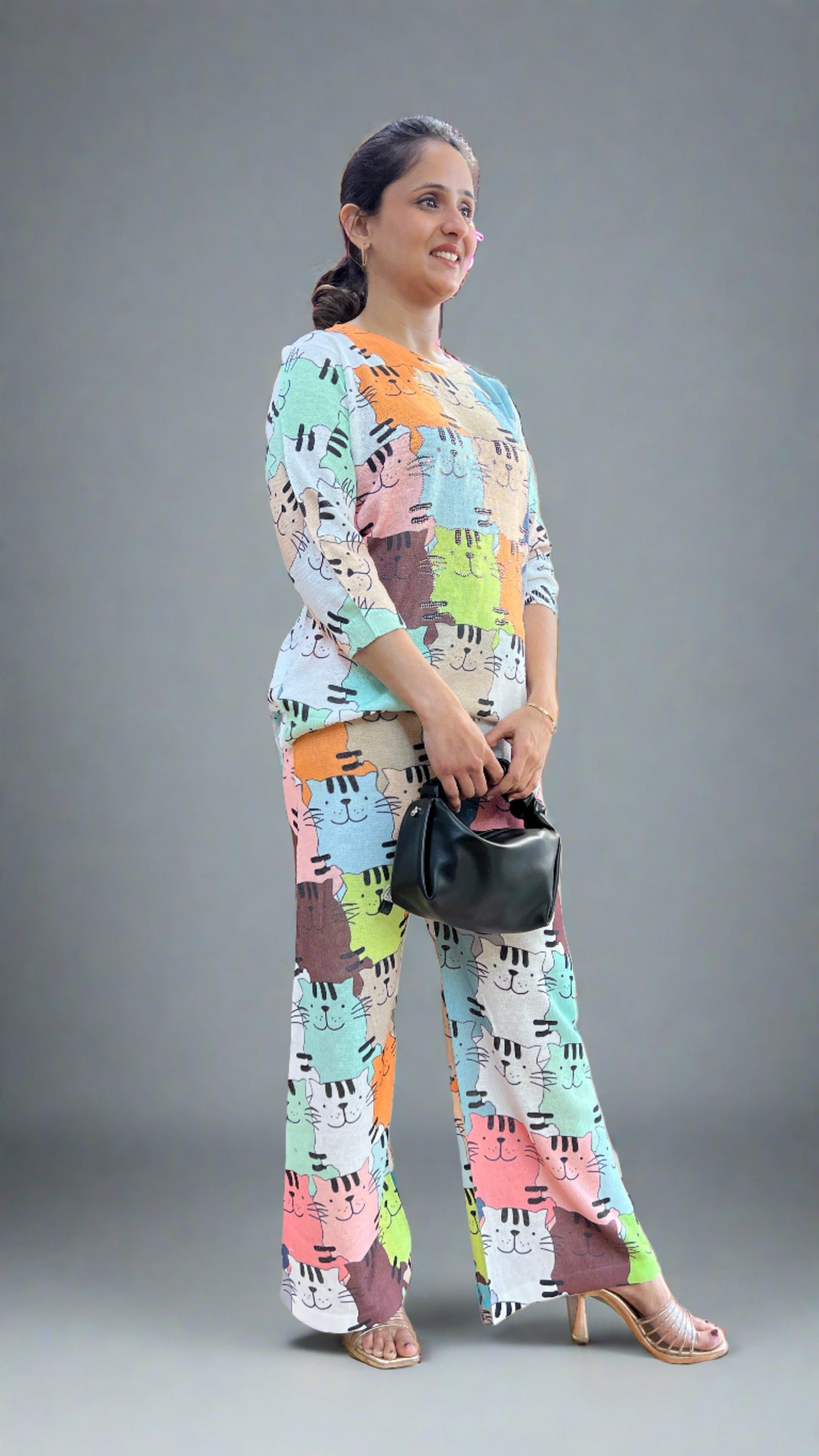 Rosy Trendy Cord Set