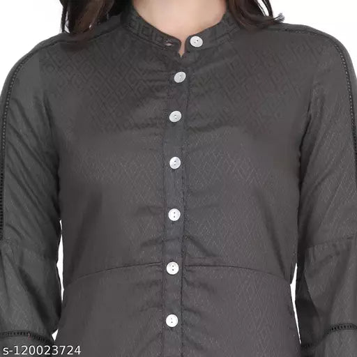 Front buttons short Dress